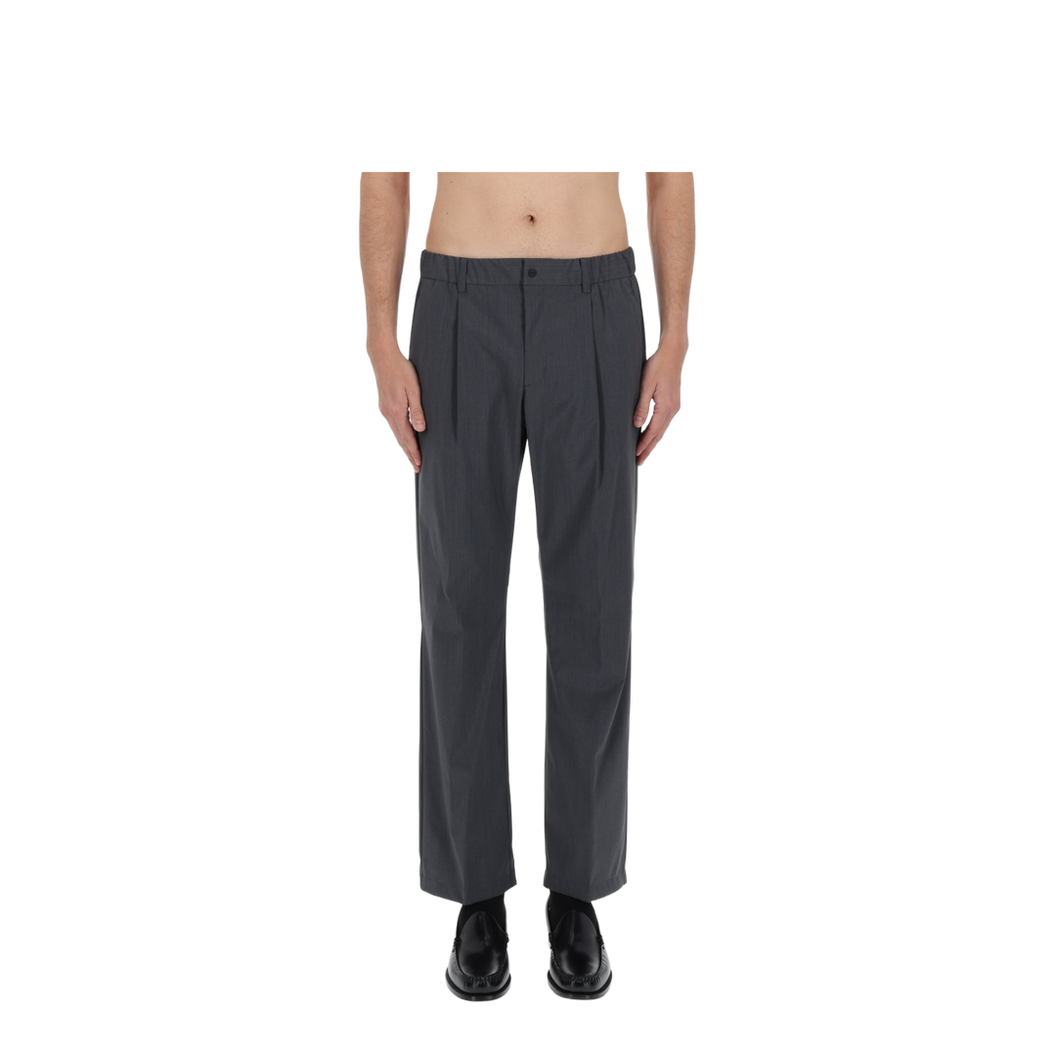 Wool Blend Tailored Pants - Image 4