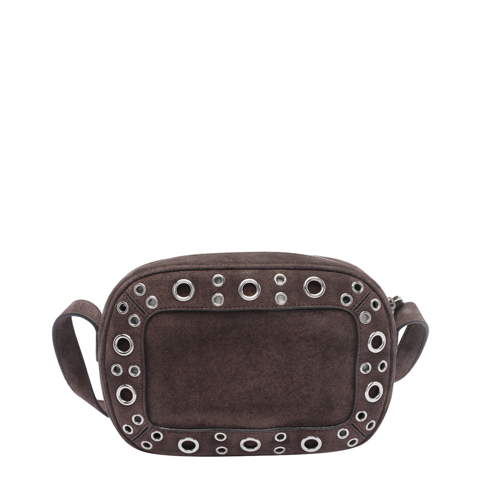 Brown Suede Nellcote Crossbody Bag - Image 3