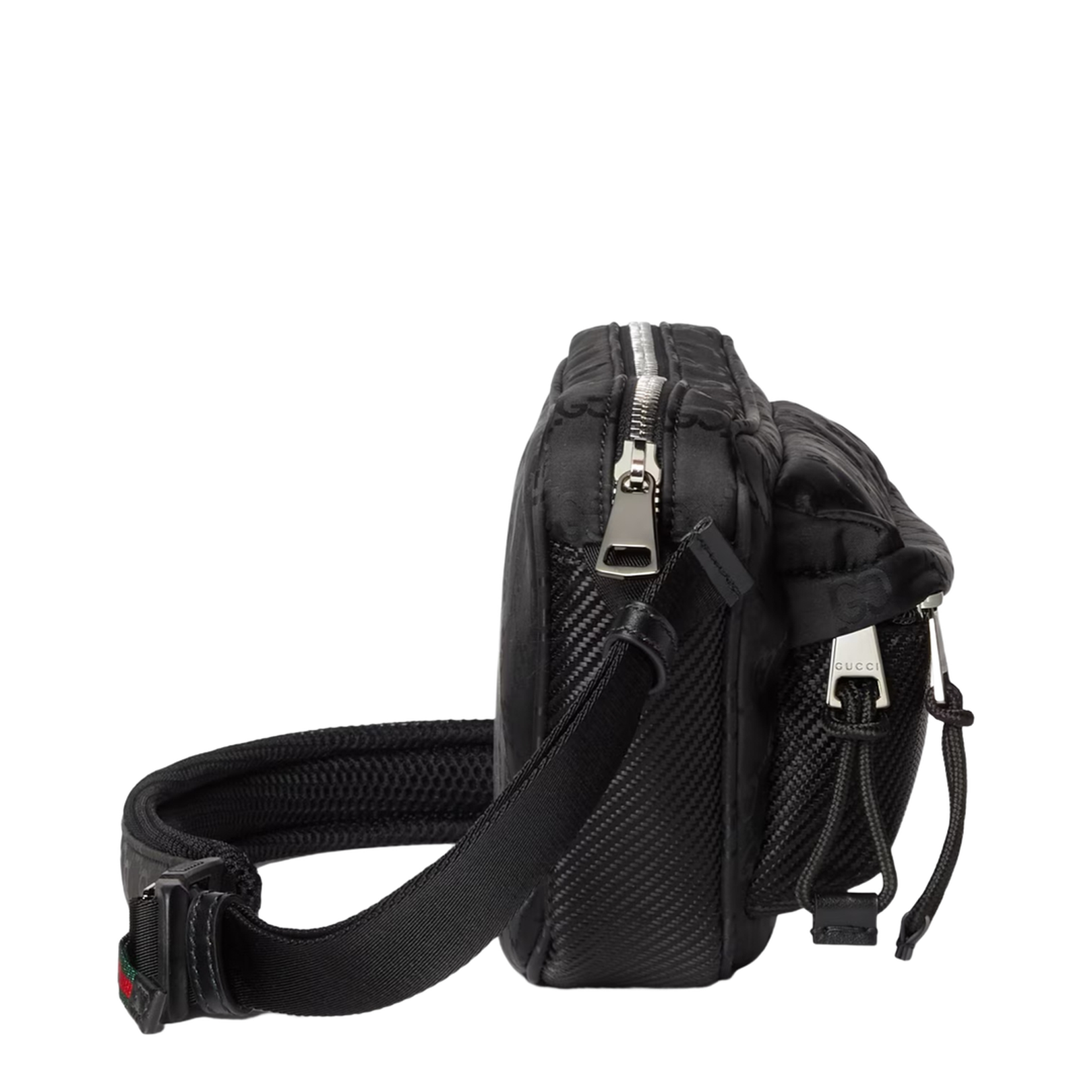 Nexus Large Slingbag in Black GG Nylon - Image 3