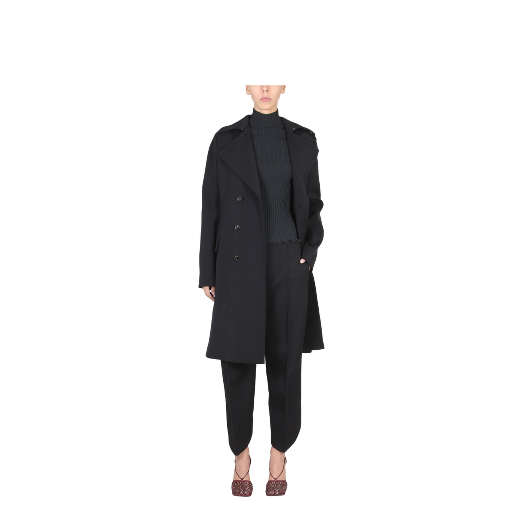 Double-Breasted Coat - Image 2