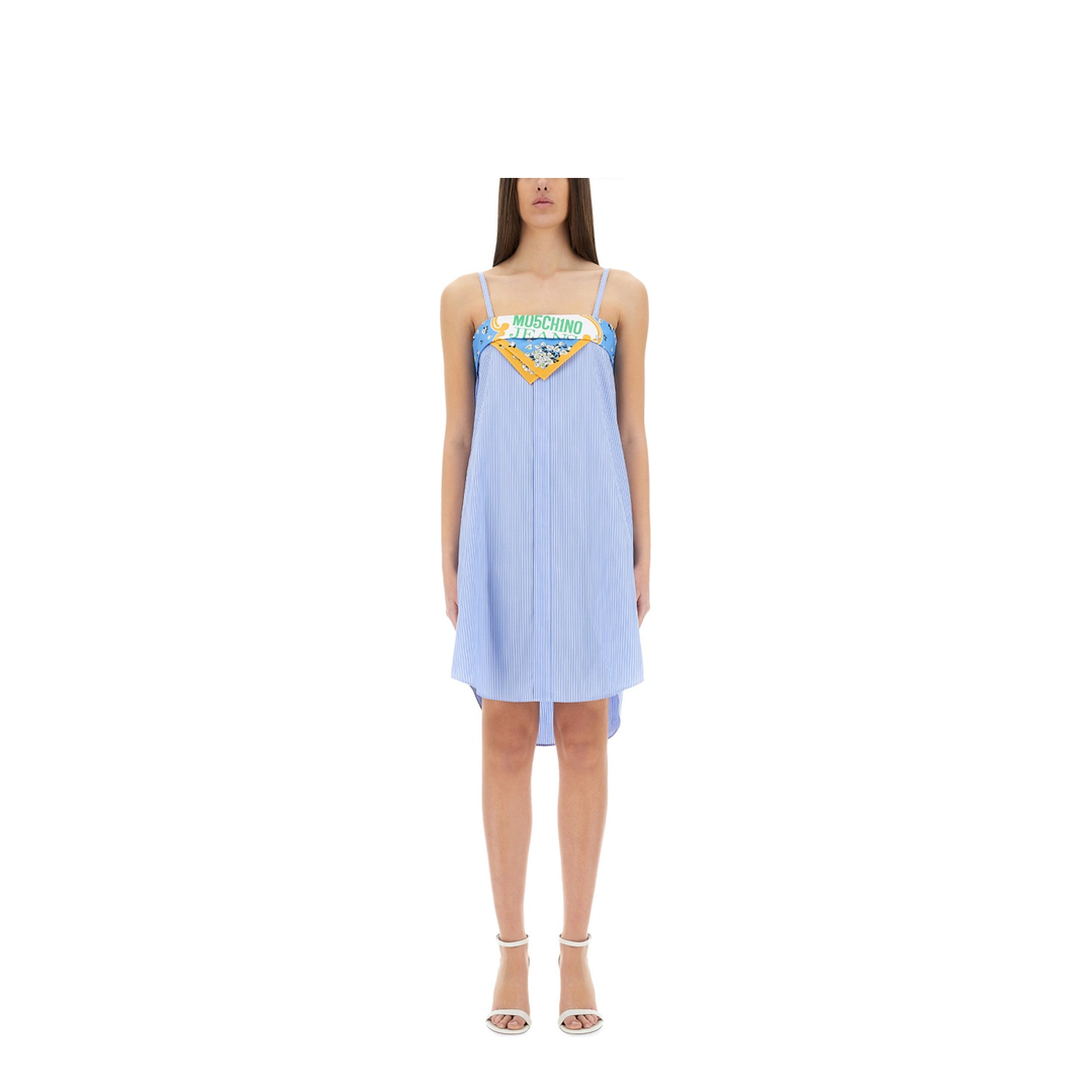 Patchwork Cotton Dress - Image 1