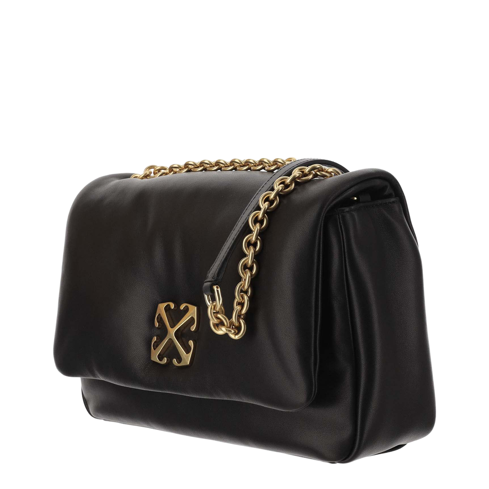 Jitney Puffer Shoulder Bag Black - Image 2