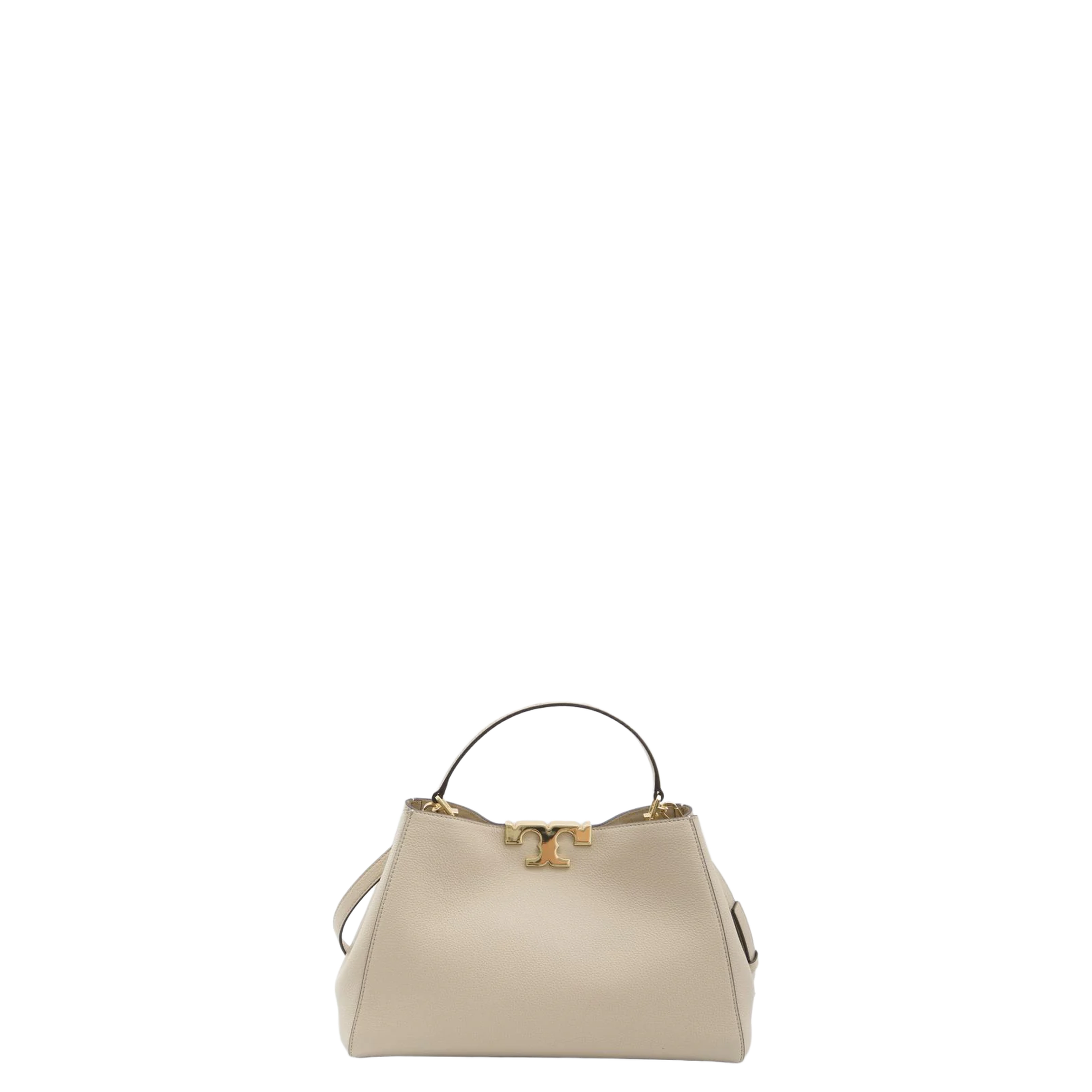 Eleanor Soft Satchel Cream - Image 1