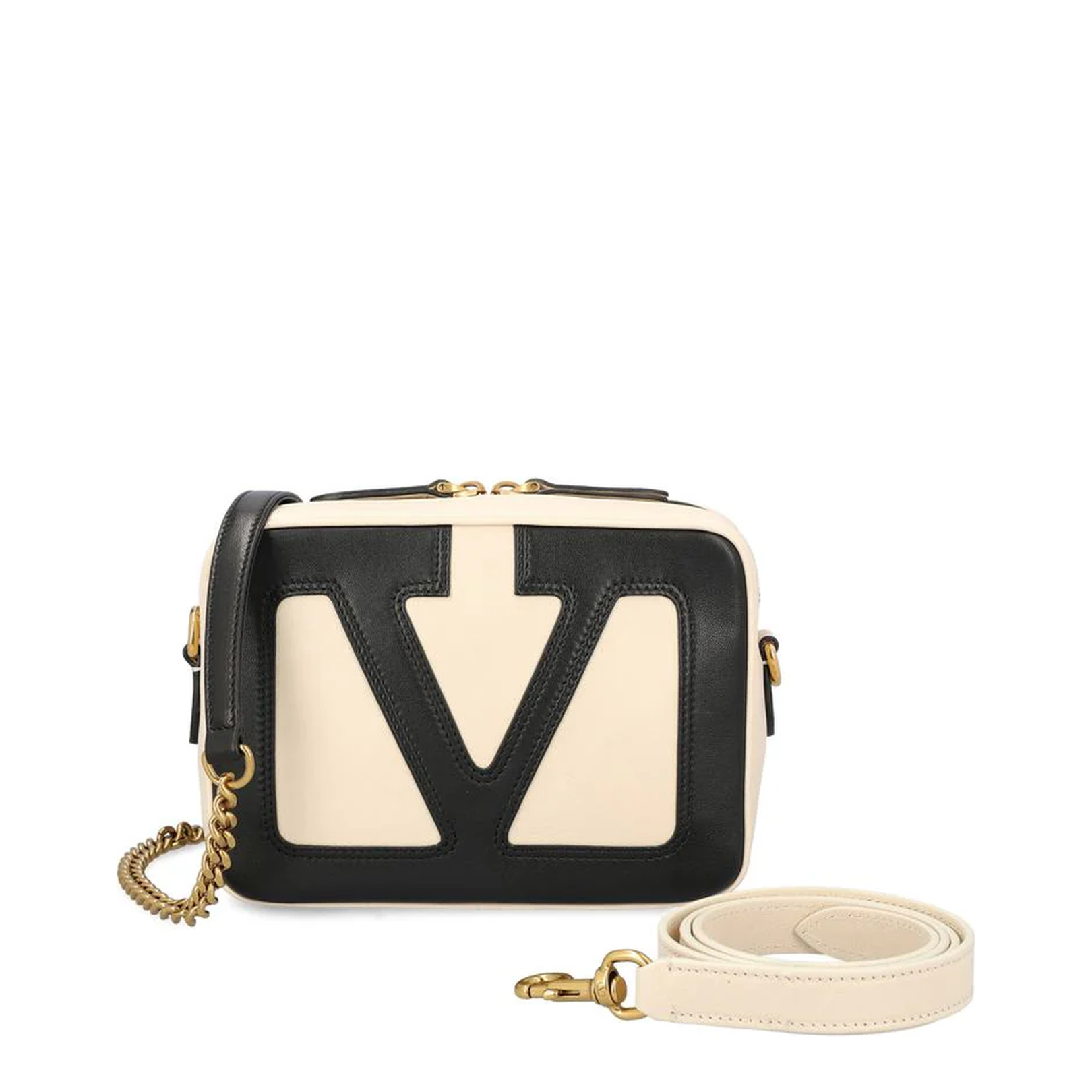 Crossbody Bags Leather Beige - Image 1
