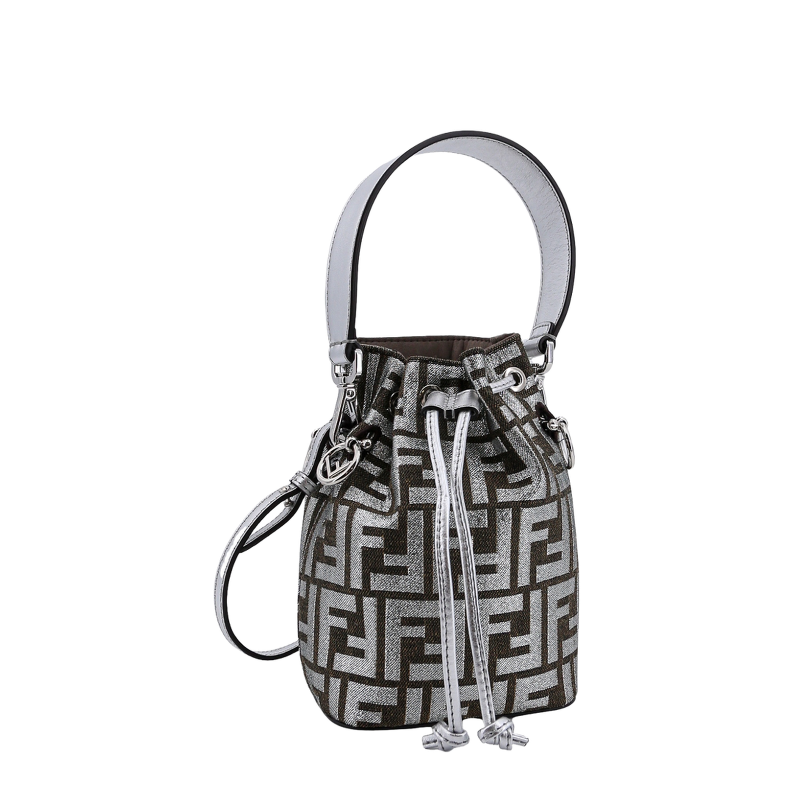 Mon Tresor
Black FF Fabric Mini Bag - Image 3