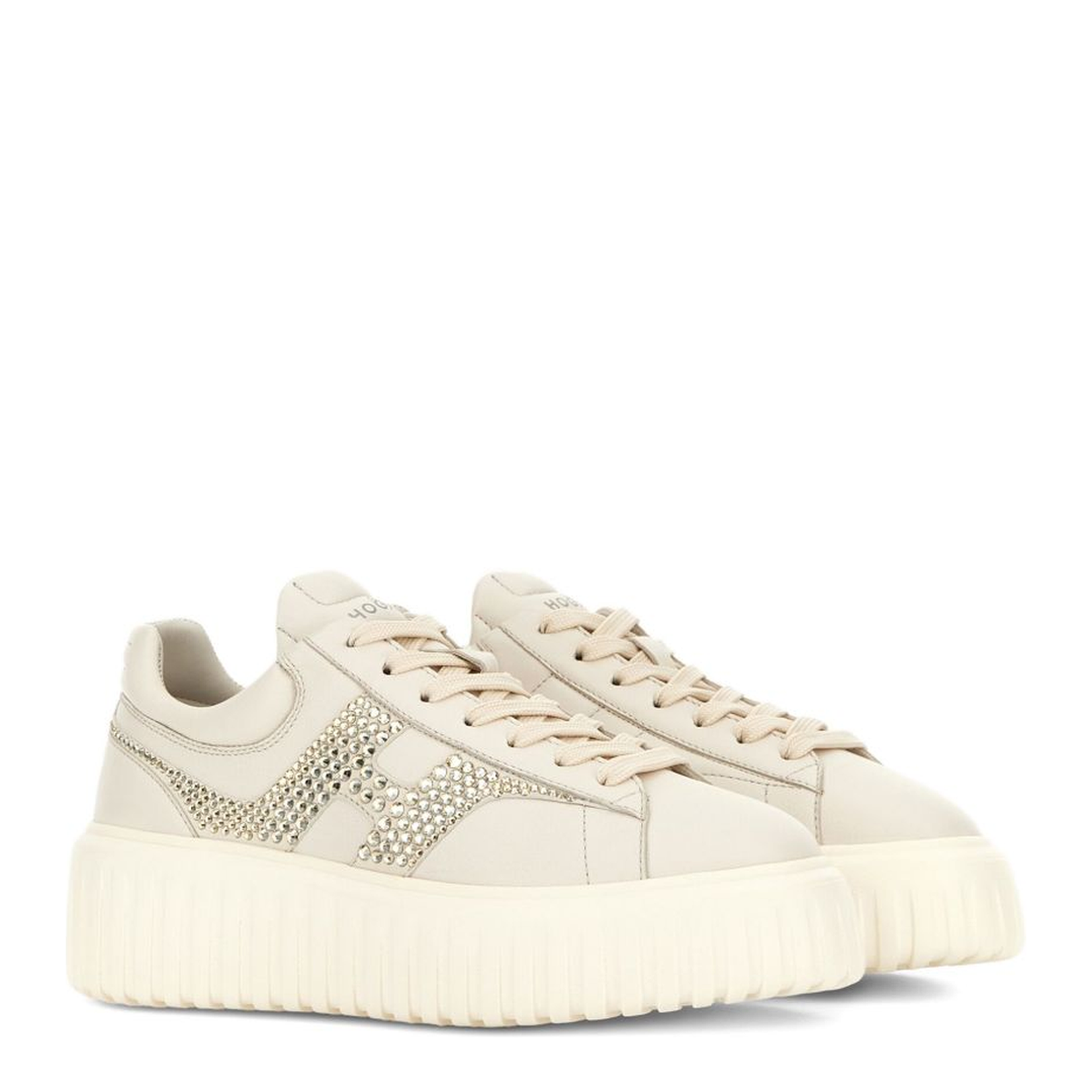 H-Stripes Sneakers Ivory Gold - Image 2