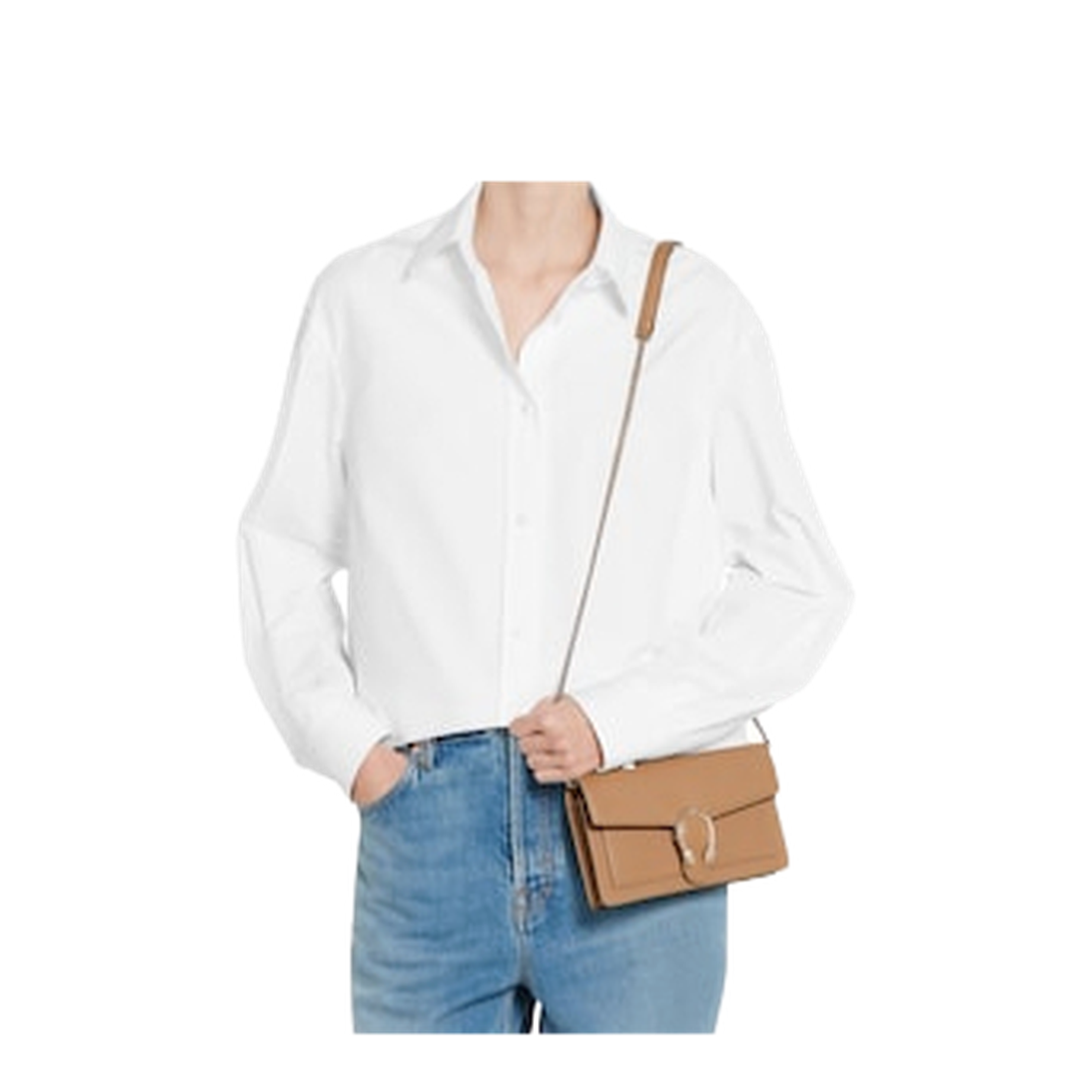 Messenger Bag Beige - Image 4