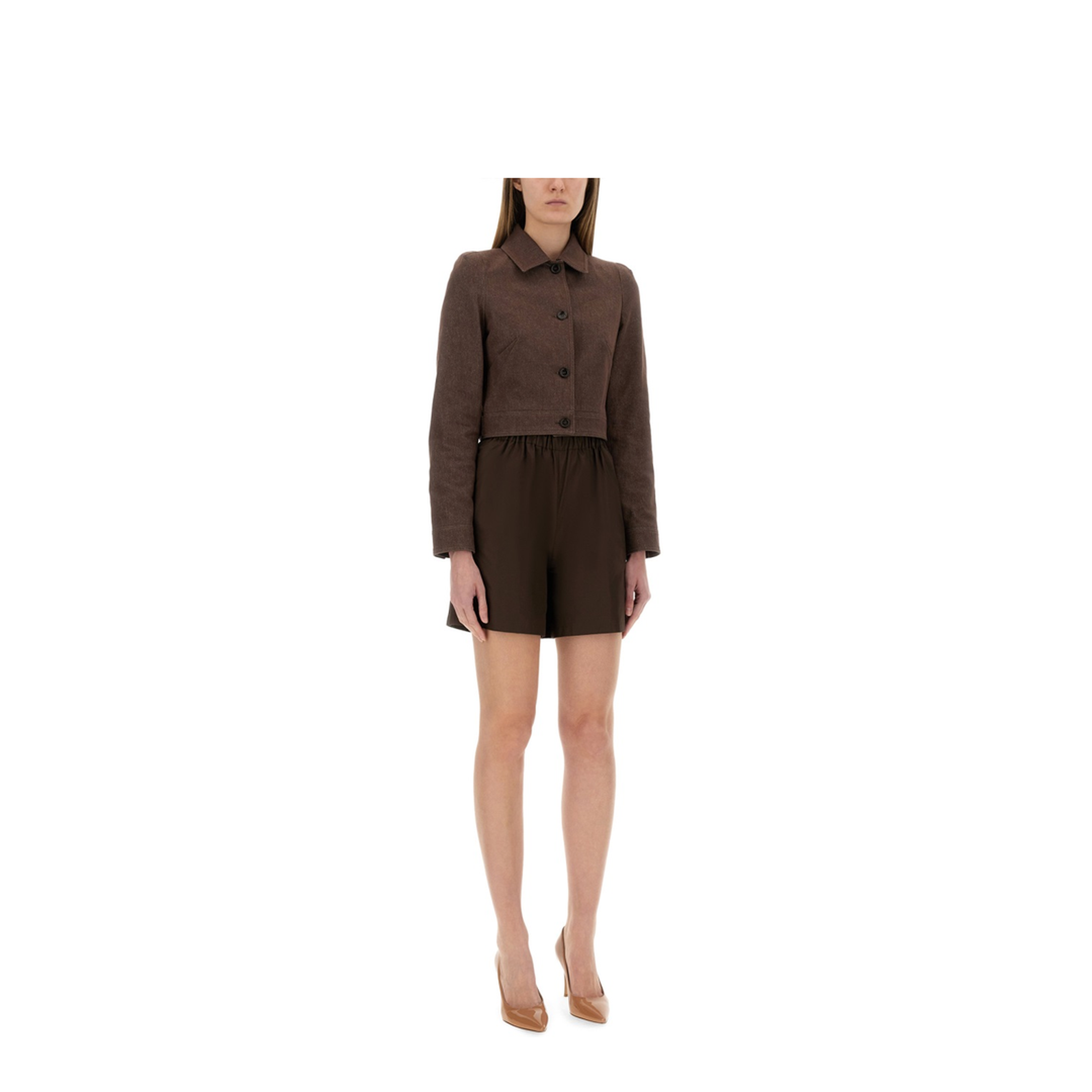 Brown Carp Jacket Cotton - Image 2