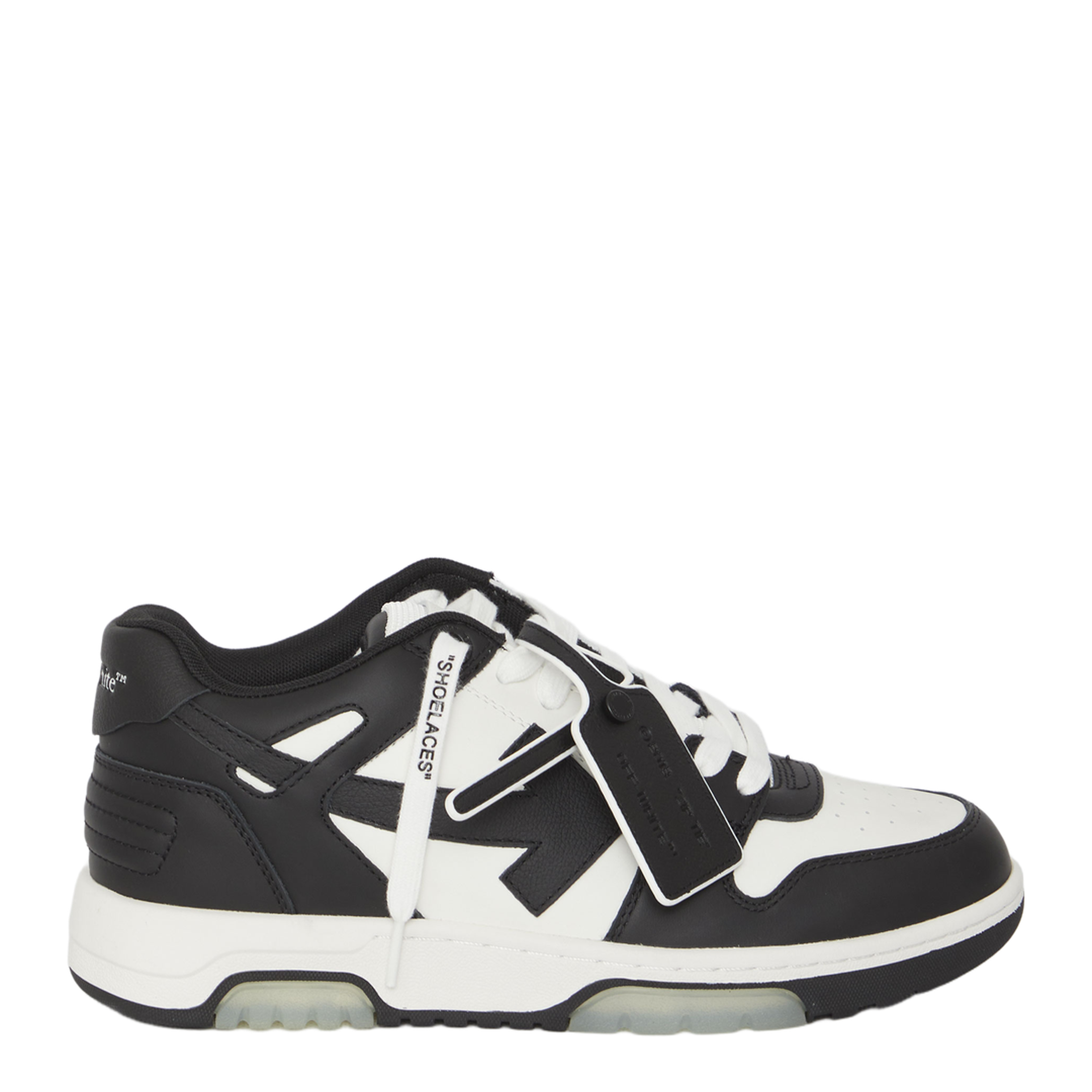 Out Of Office Leather Sneakers - Black - Image 1