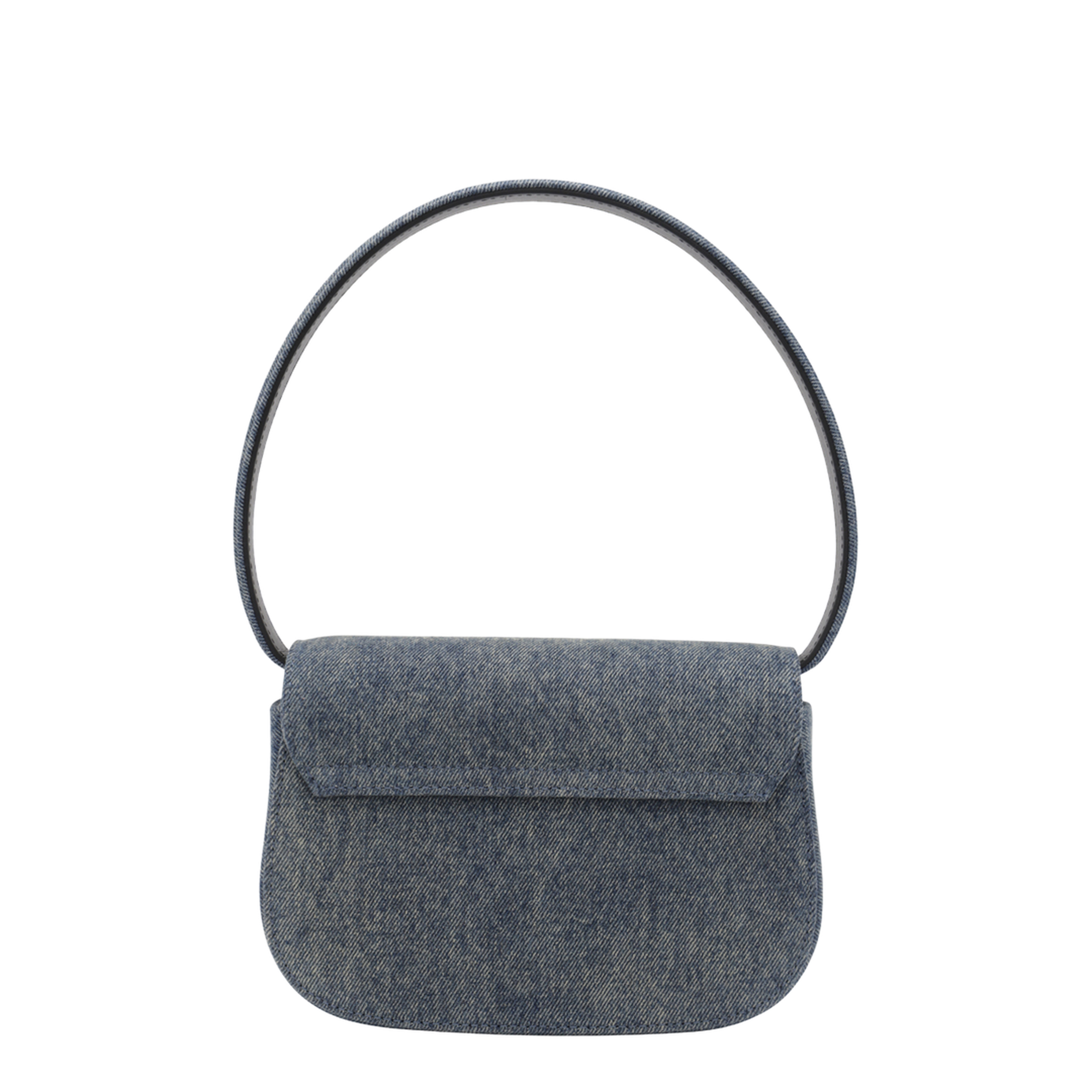 1DR Denim Shoulder Bag - Clear Blue - Image 4