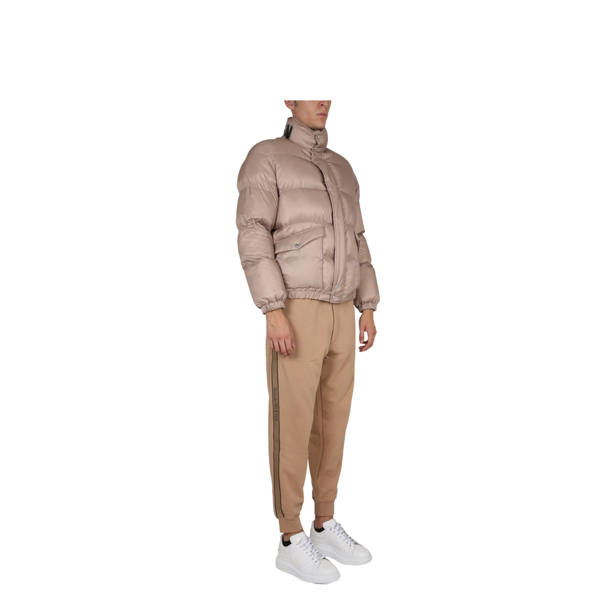 Graffiti Logo Print Down Jacket - Image 2