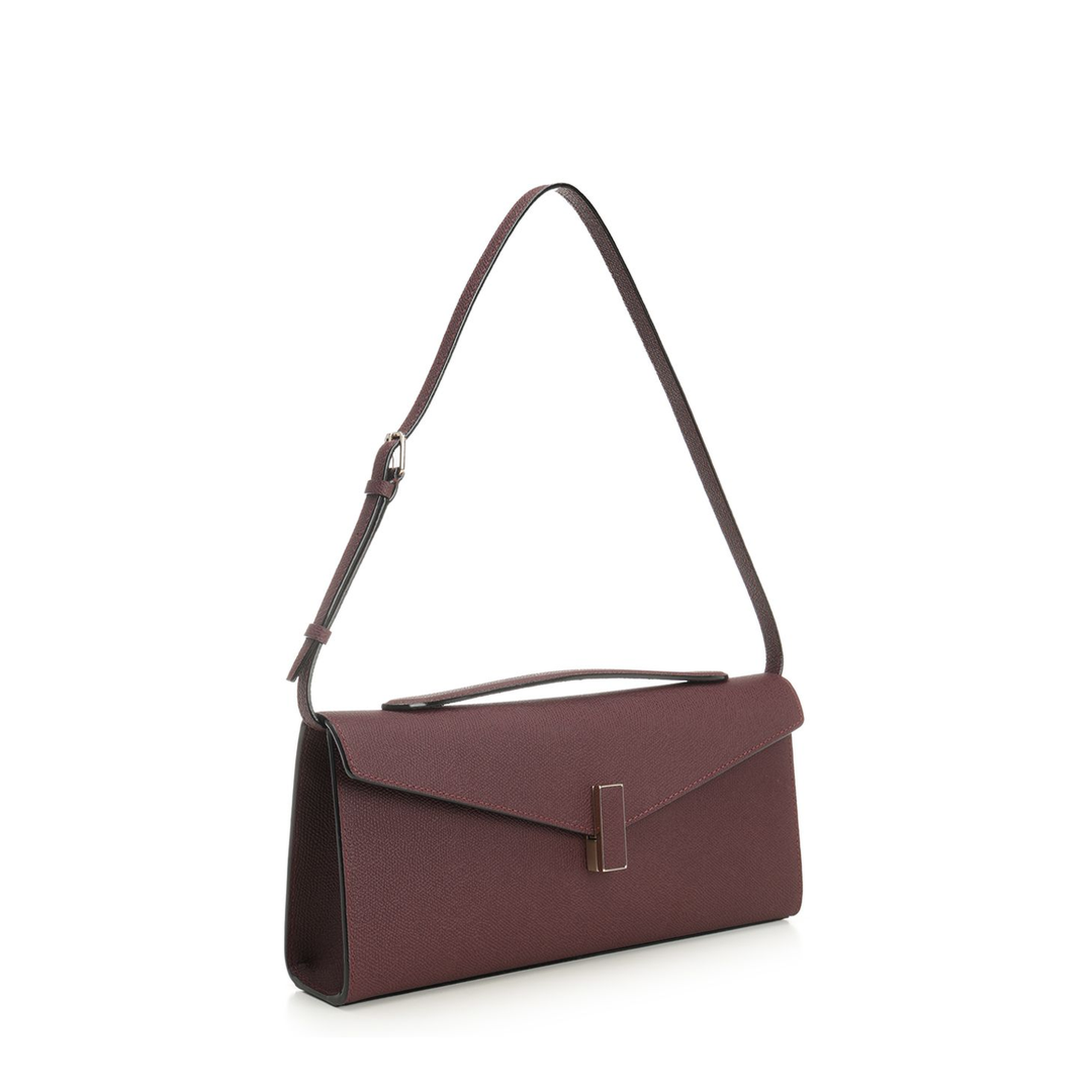 Iside Calf Leather Clutch - Red - Image 2