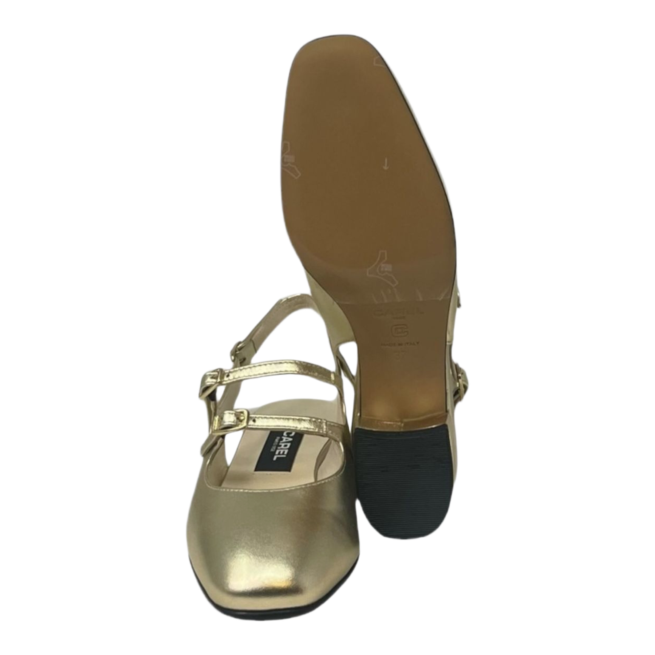 Flat Shoes Silver - Image 3
