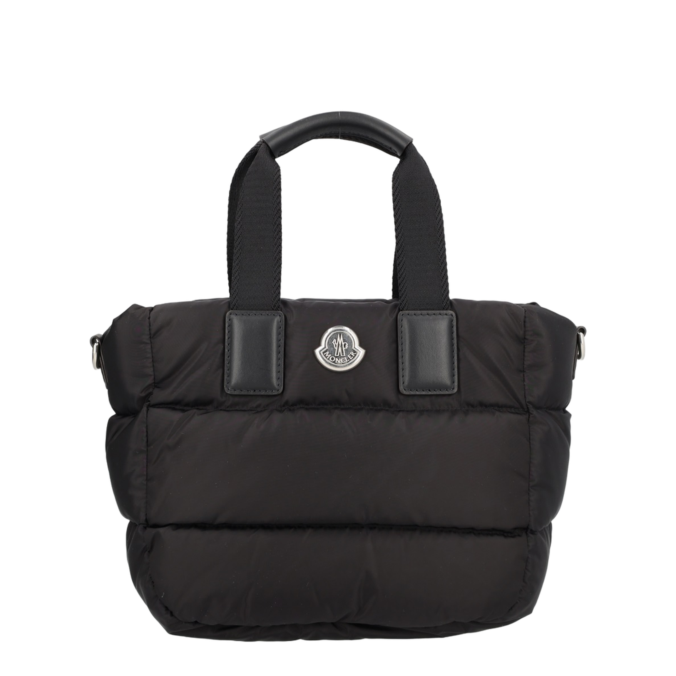 Caradoc Mini Quilted Tote Bag - Black - Image 1
