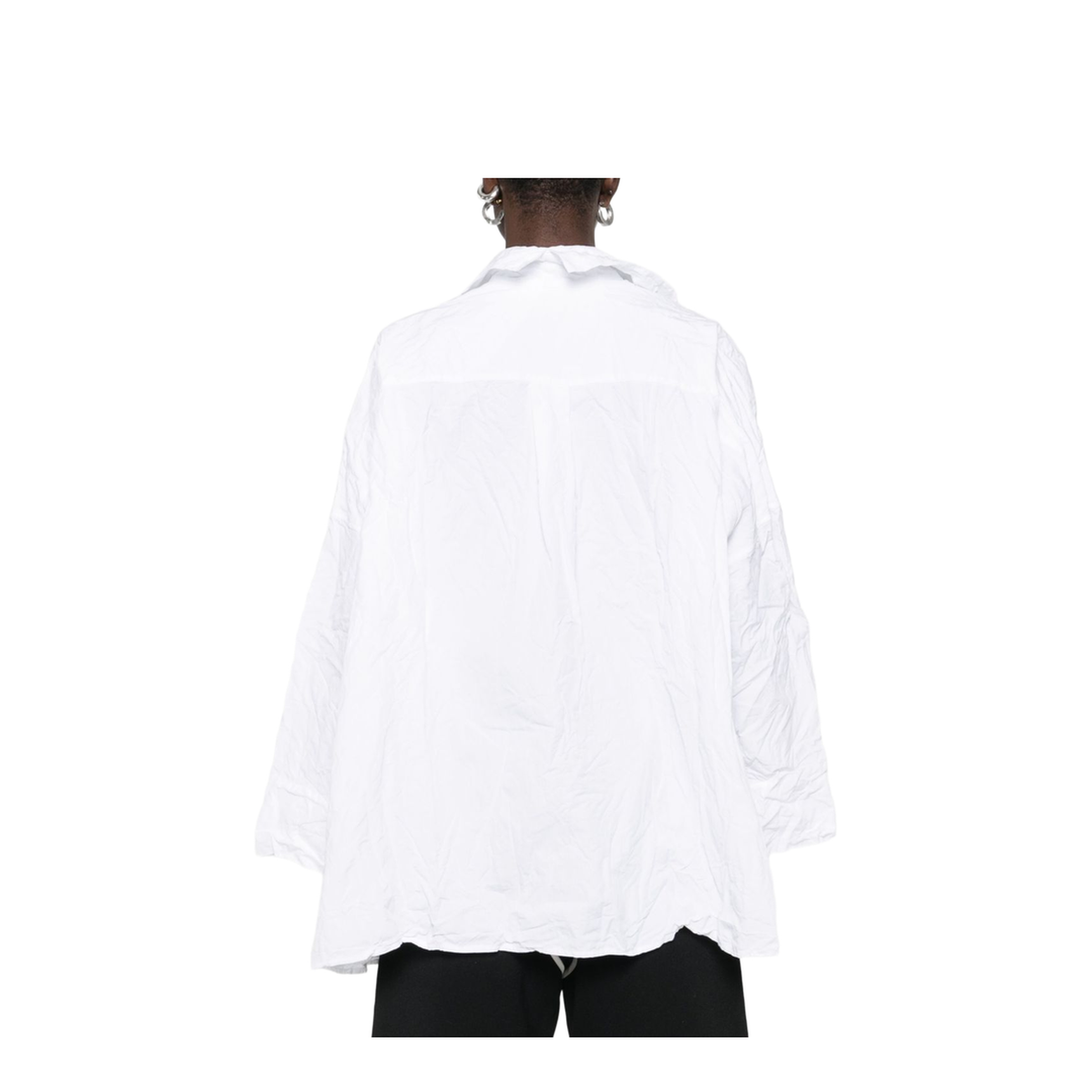 White Cotton Shirt - Image 4