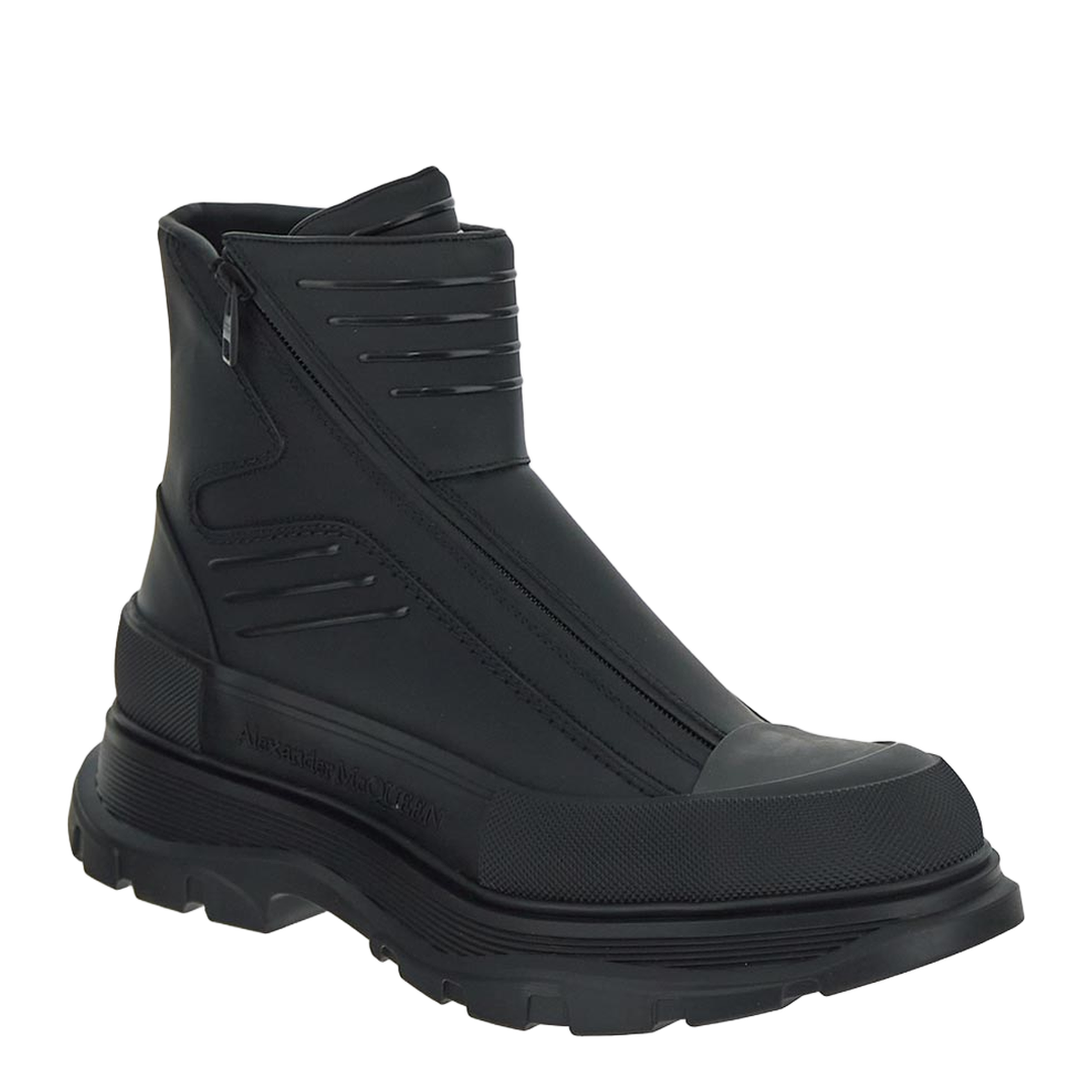 Tread Slick Leather Zip-up Ankle - Image 4