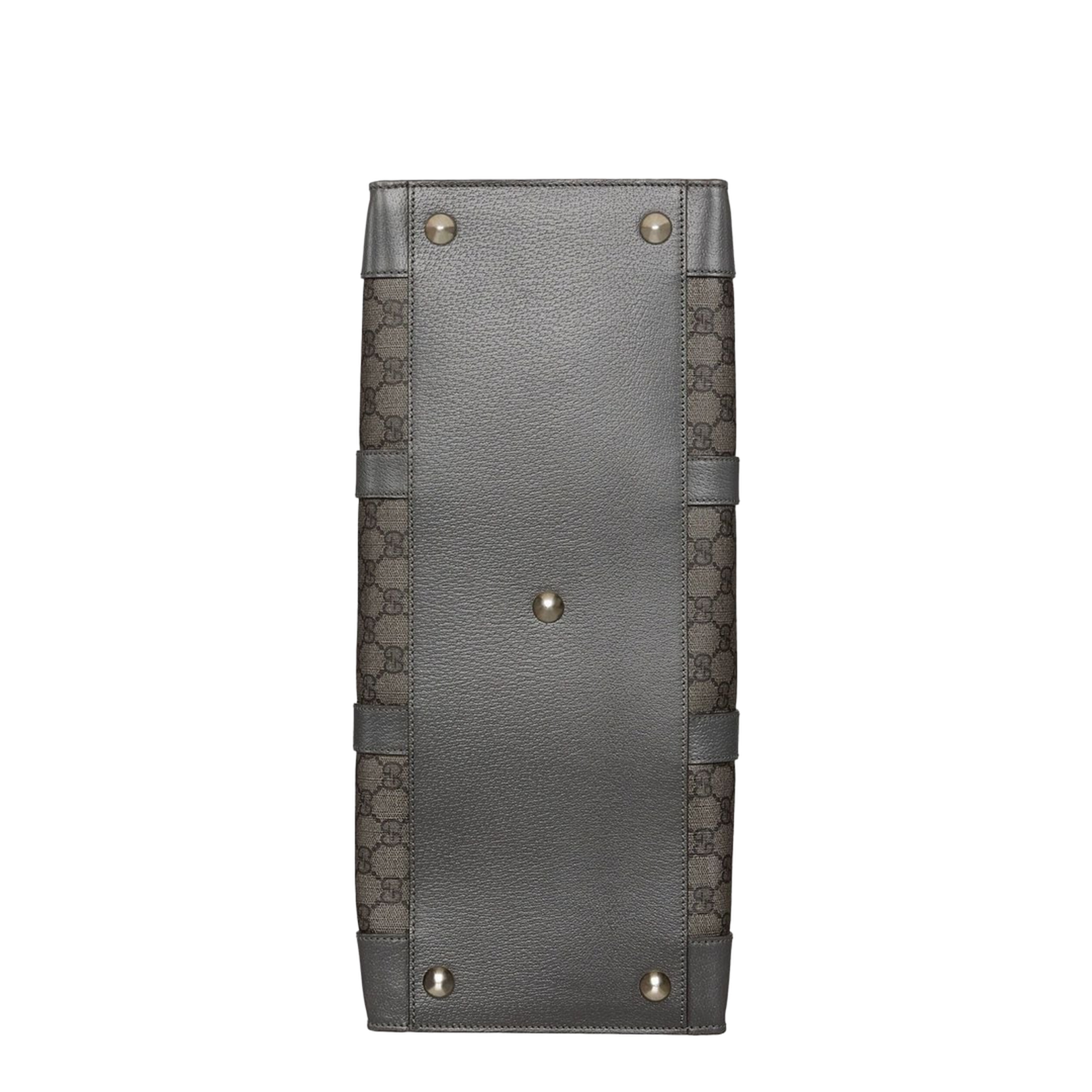 Ophidia Large Canvas Shopper Bags - Gray - Image 4