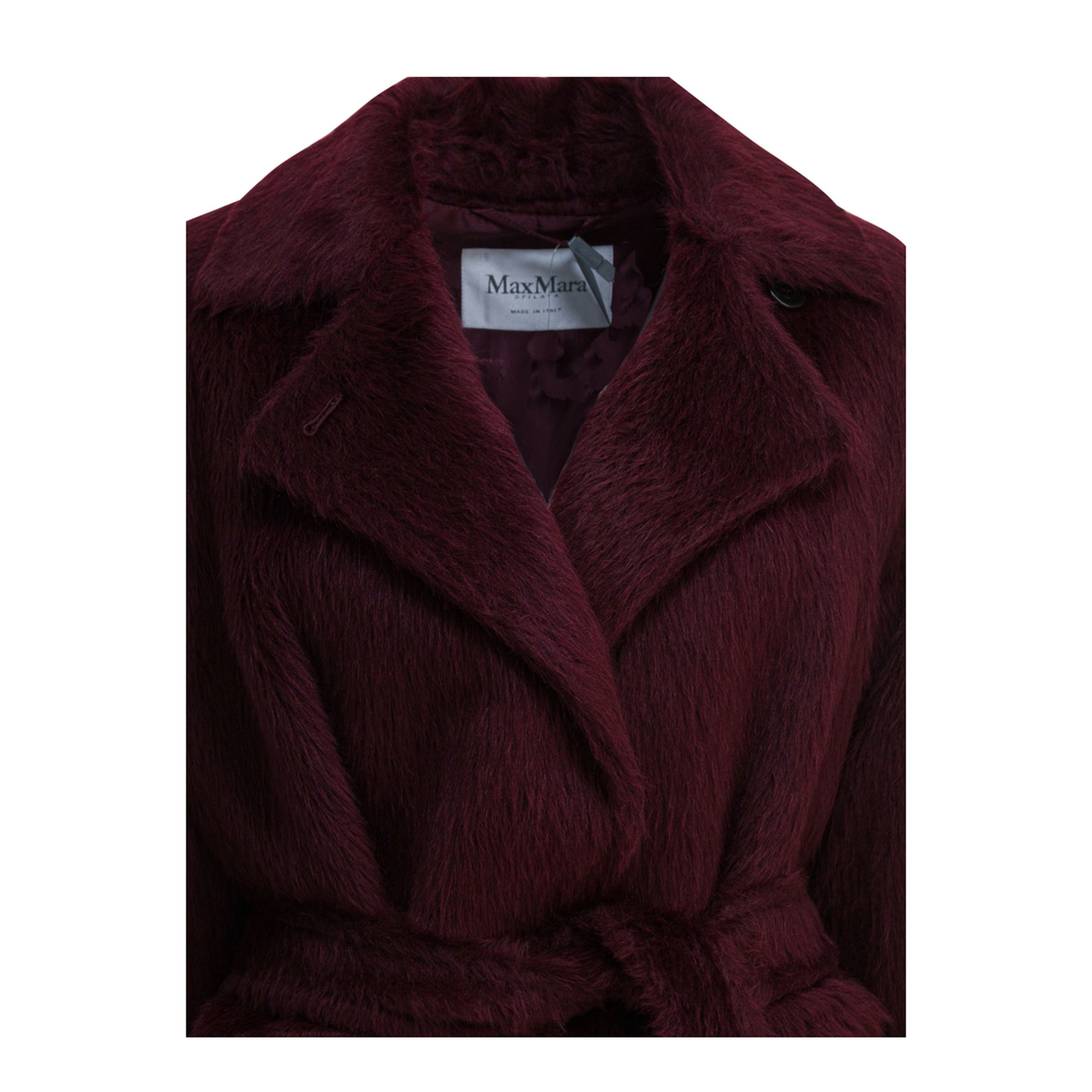 Alpaca And Wool Long Coat - Image 3