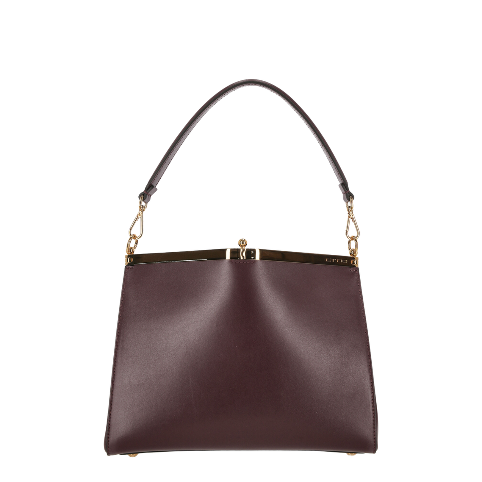 Vela M Hand Bag Leather Brown - Image 2