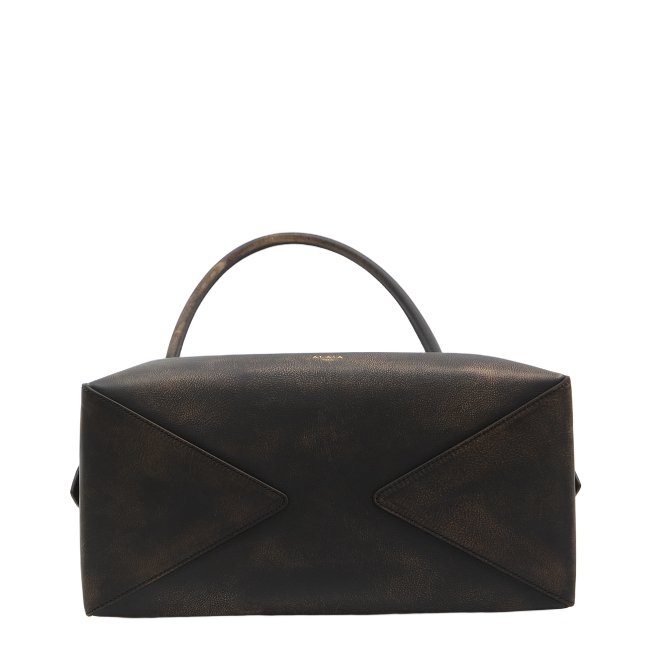 Medium Leather Shoulder Bag - Brown - Image 3