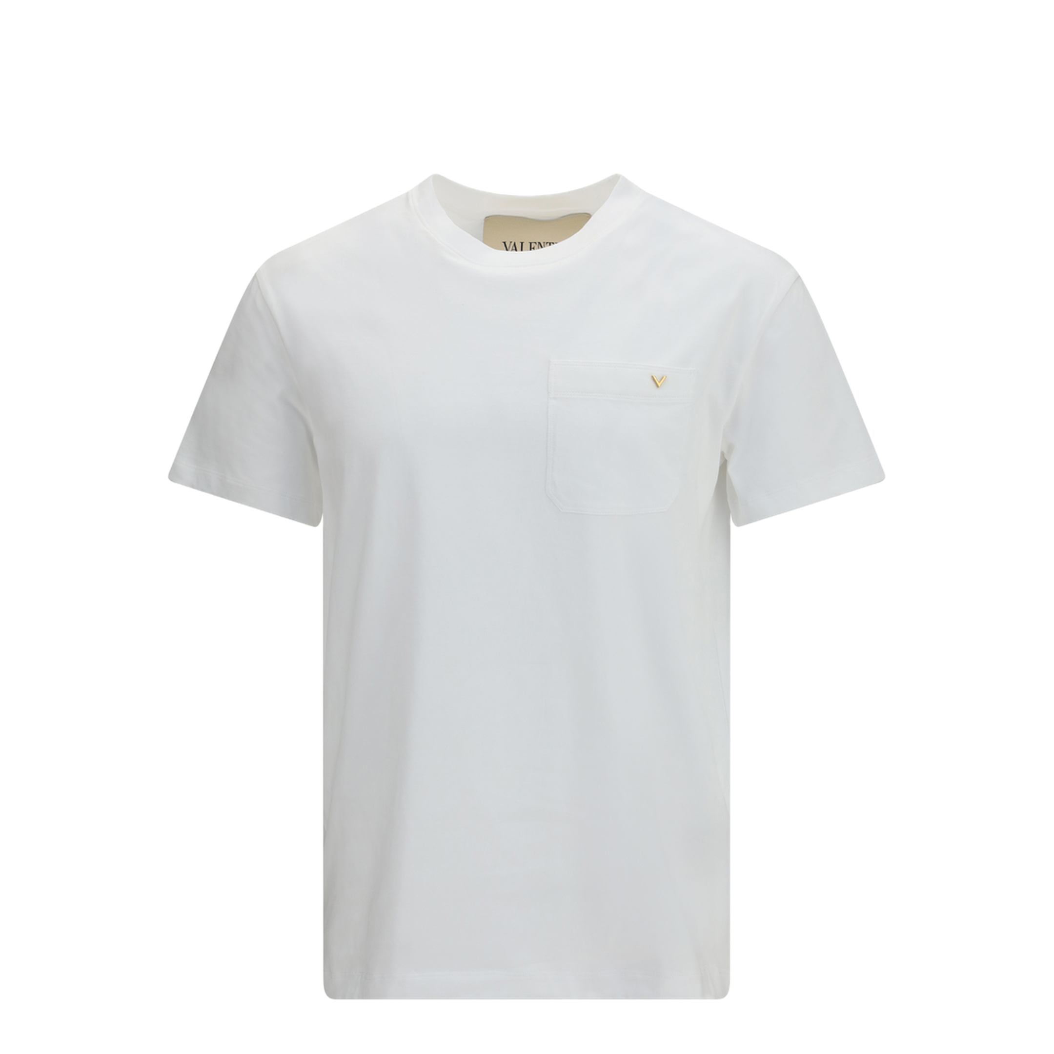 Cotton T-shirt with VGold - Image 1