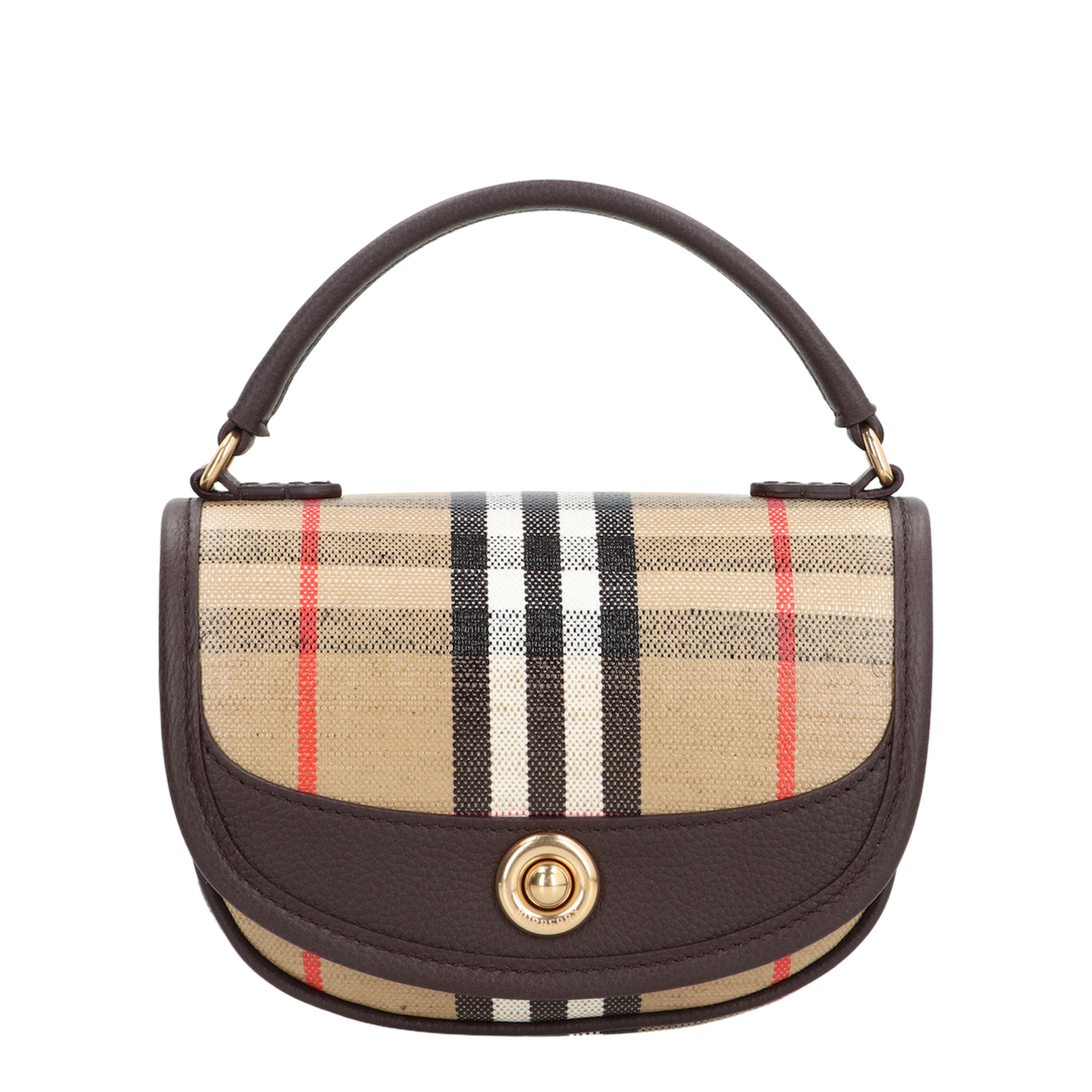 Highlands Mini Cotton-Viscose-Linen Handbag - Sand beige - Image 1