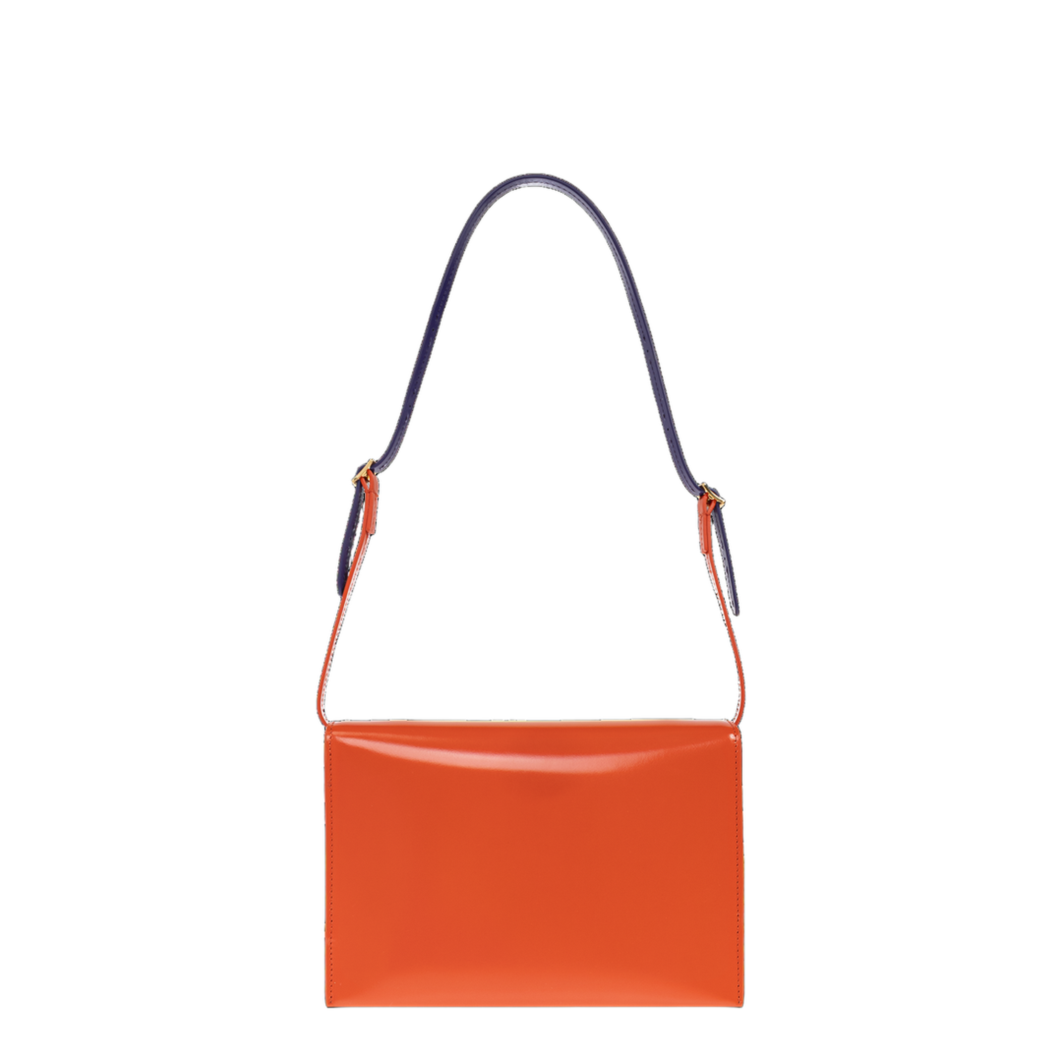 File Small Calfskin Shoulder Bag - Paprika - Image 5