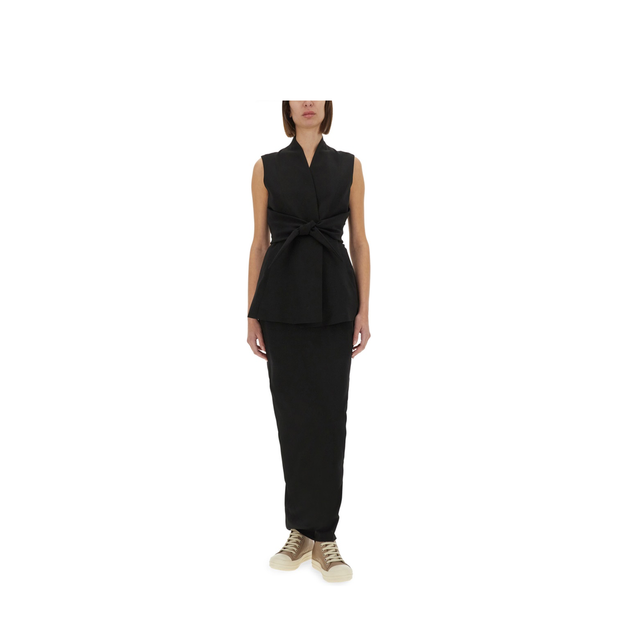 Structured Sleeveless Jacket - Image 2