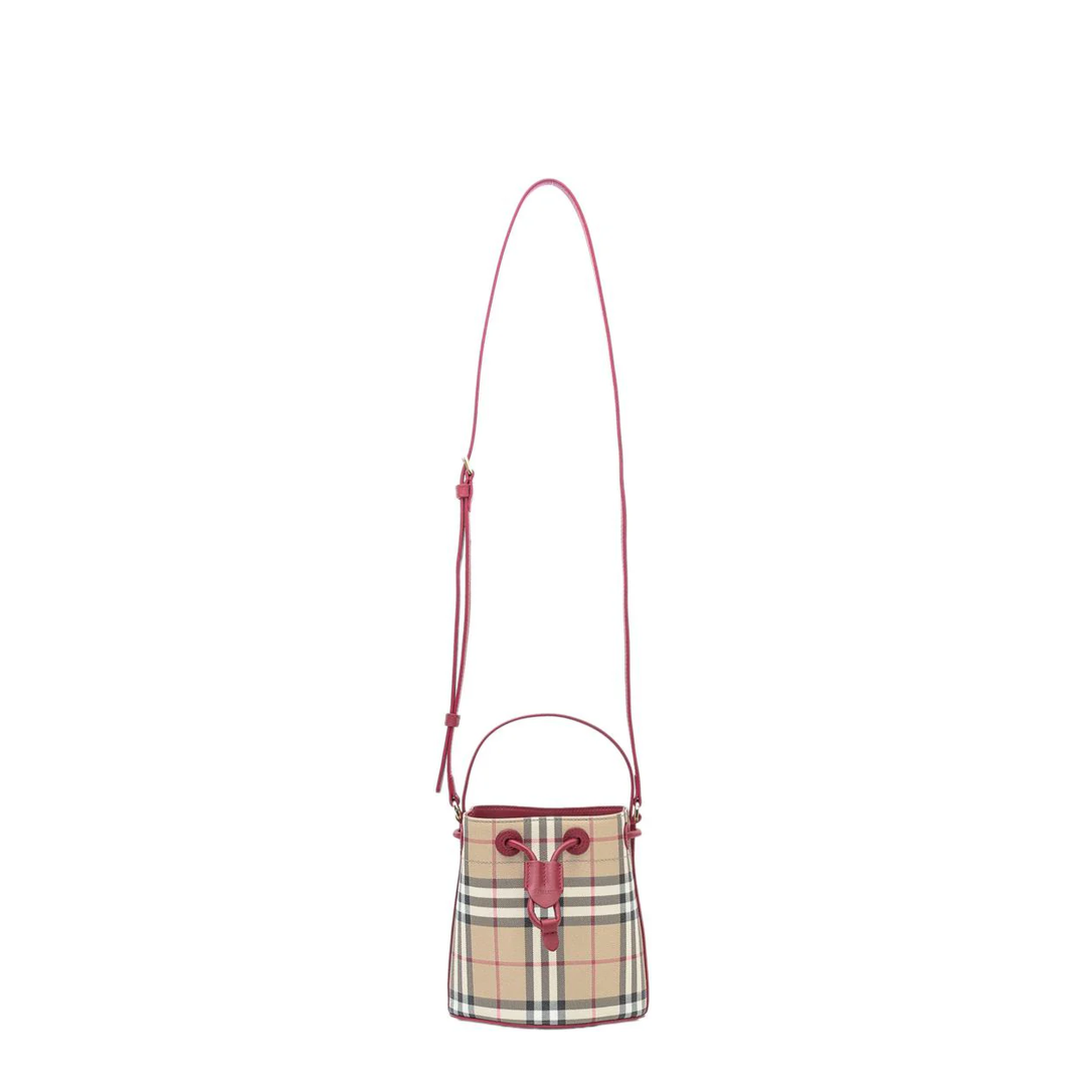 Checkered Bucket Bag - Image 2