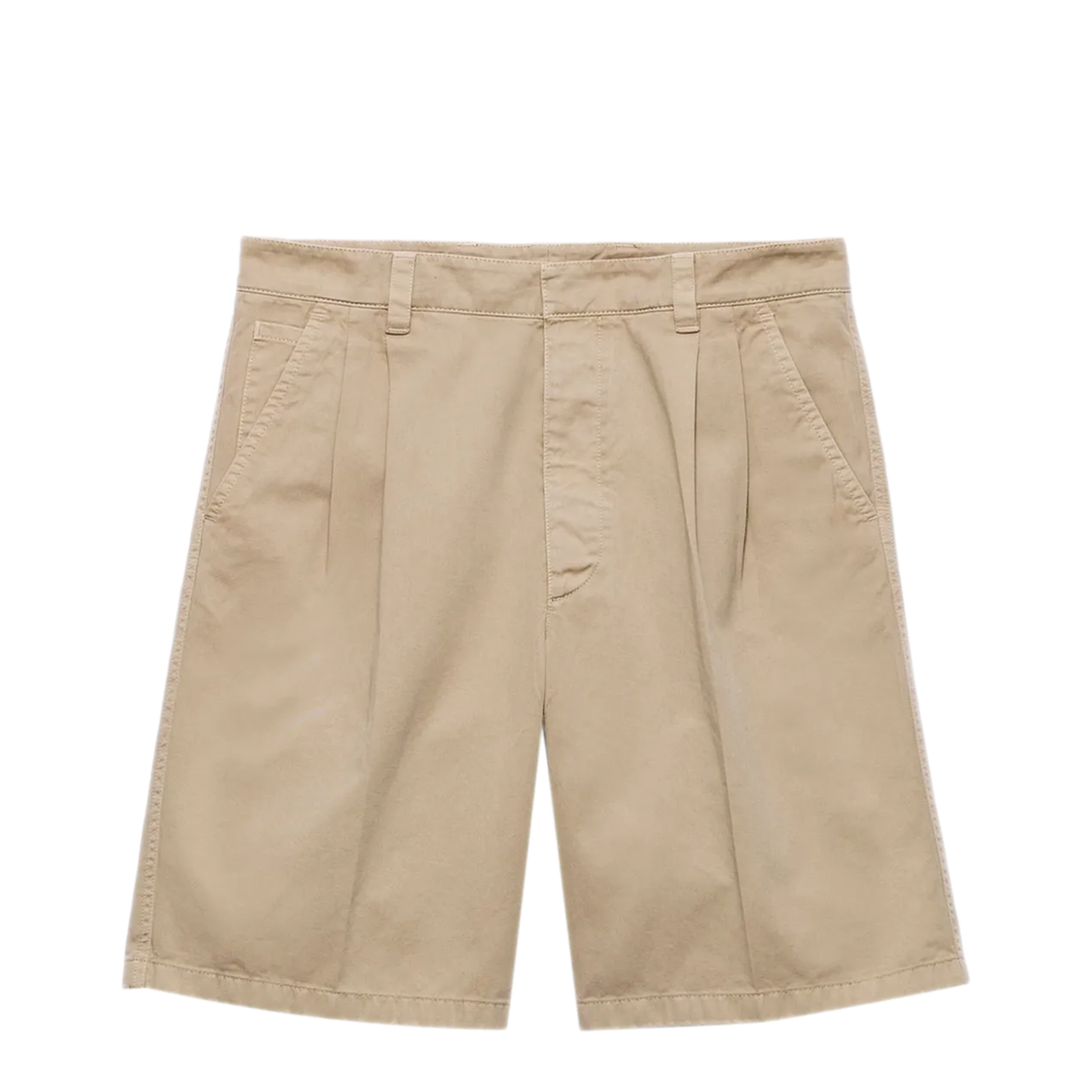 Cotton Bermuda Shorts - Image 1