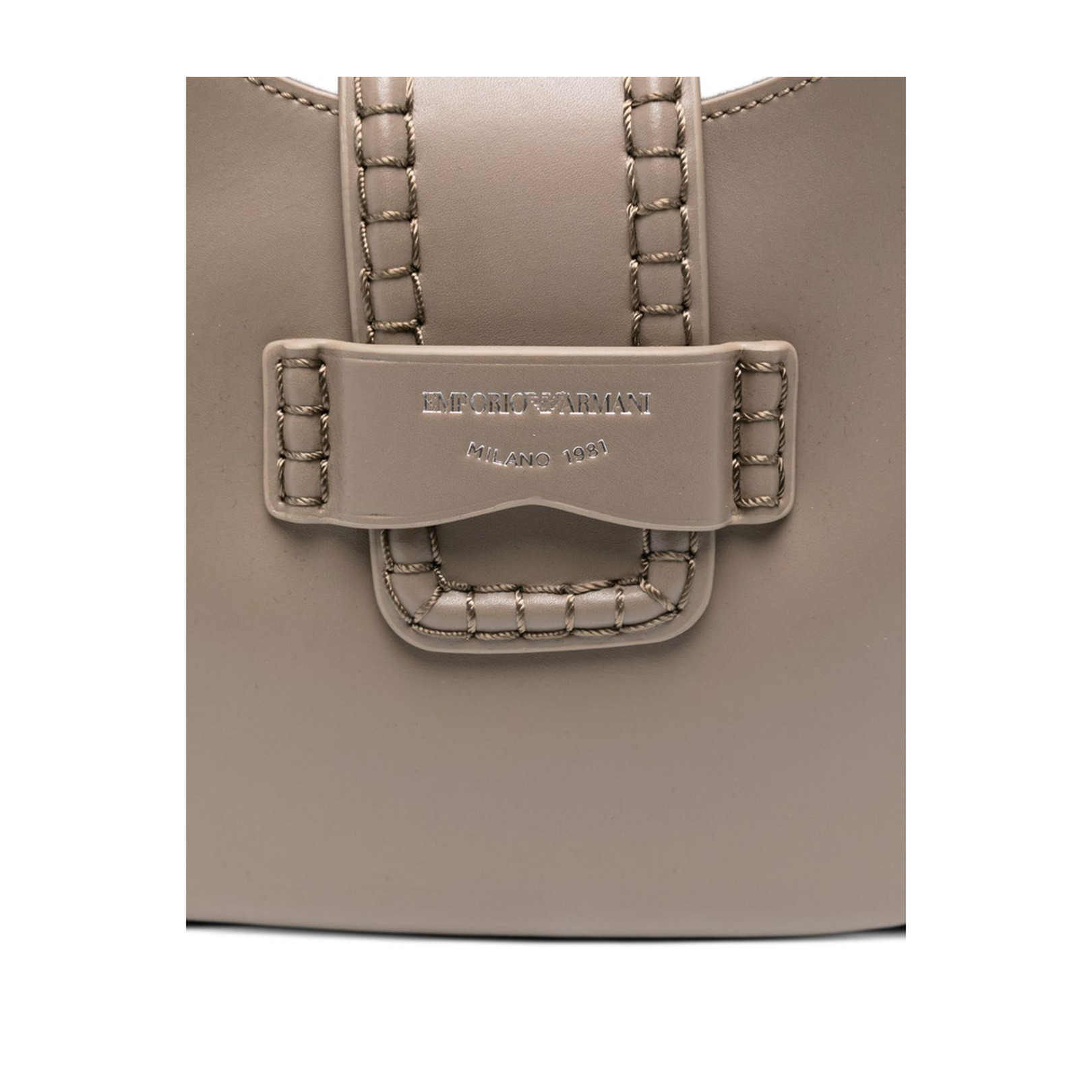 Silk & Nylon Small Leather Shoulder Bag - Image 4