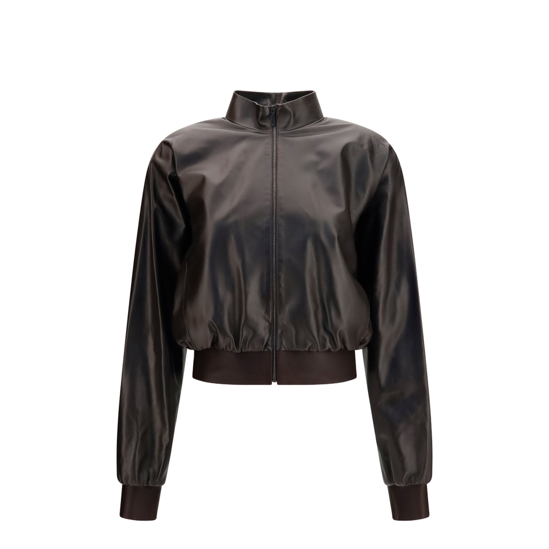 Soft Nappa Bomber Jacket - Image 1