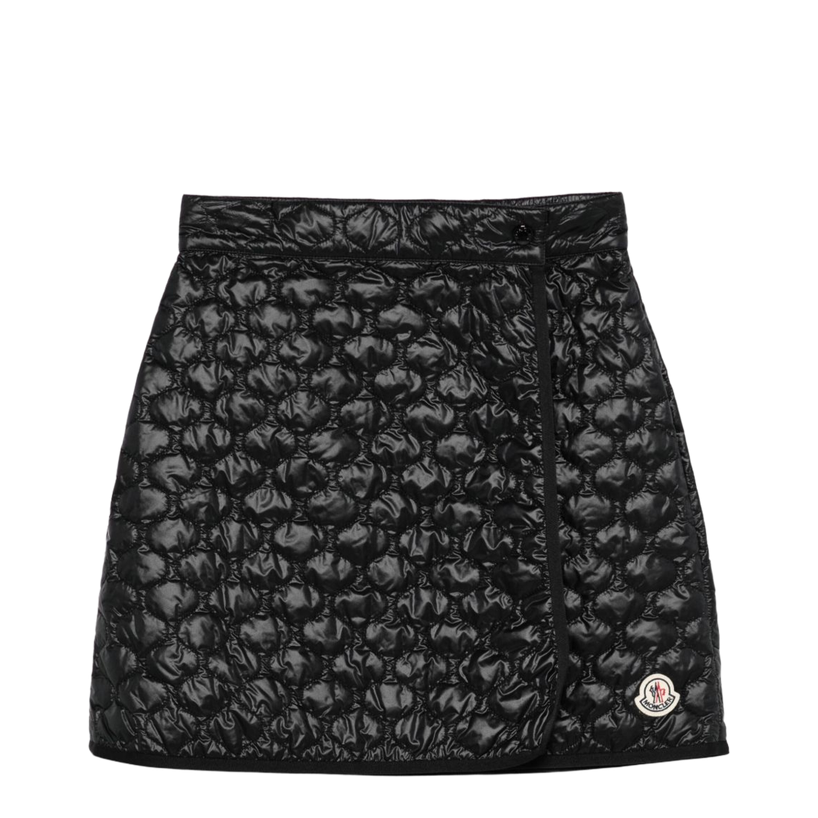 Square-Quilted Padded Mini Skirt - Image 1