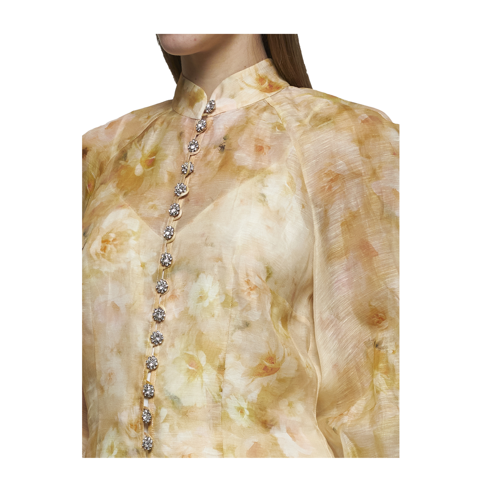 Crush Printed Linen Shirt - Image 5