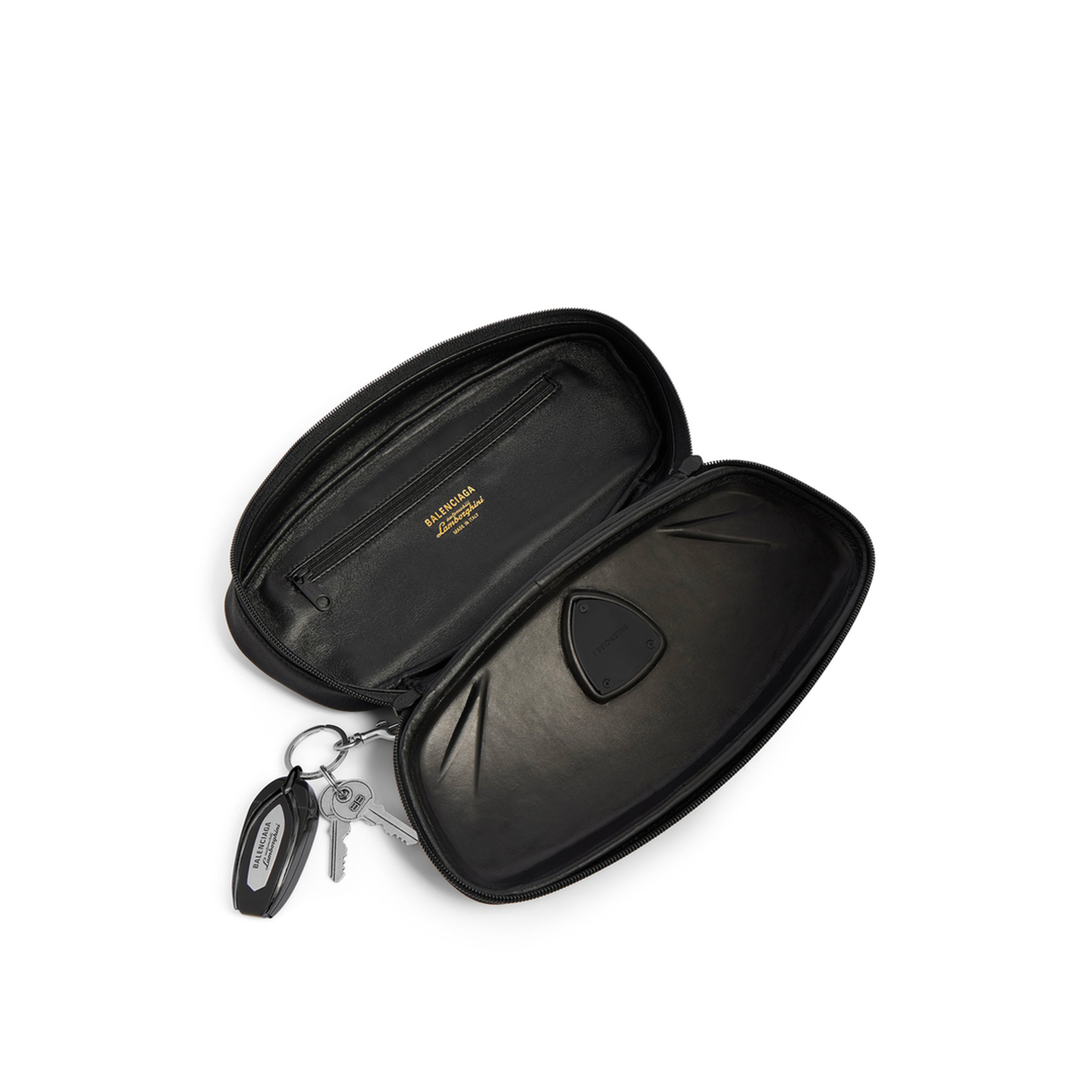 Automobili Lamborghini Clutch With Charms - Black - Image 5