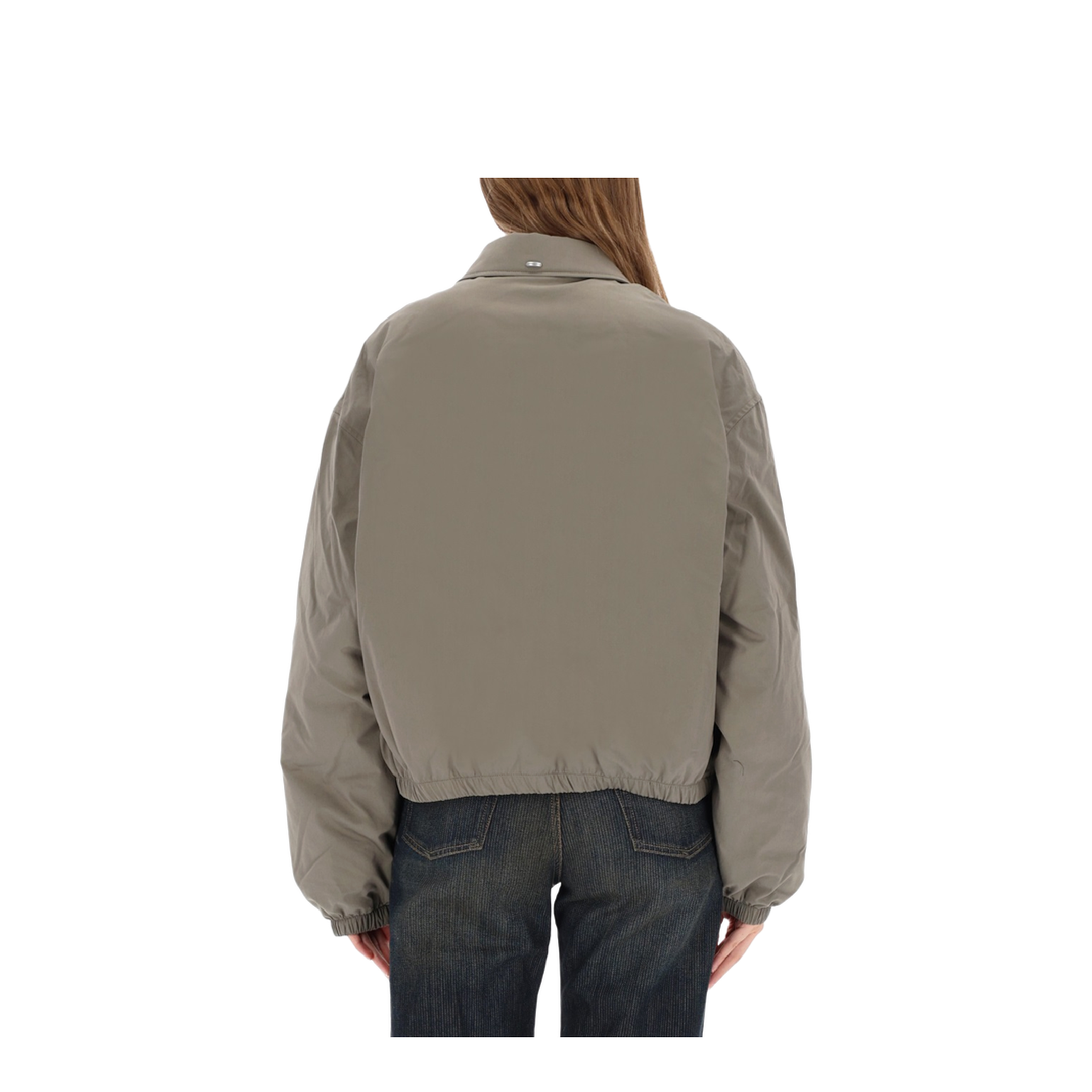 Cropped Avenue Puffa Jacket - Image 3