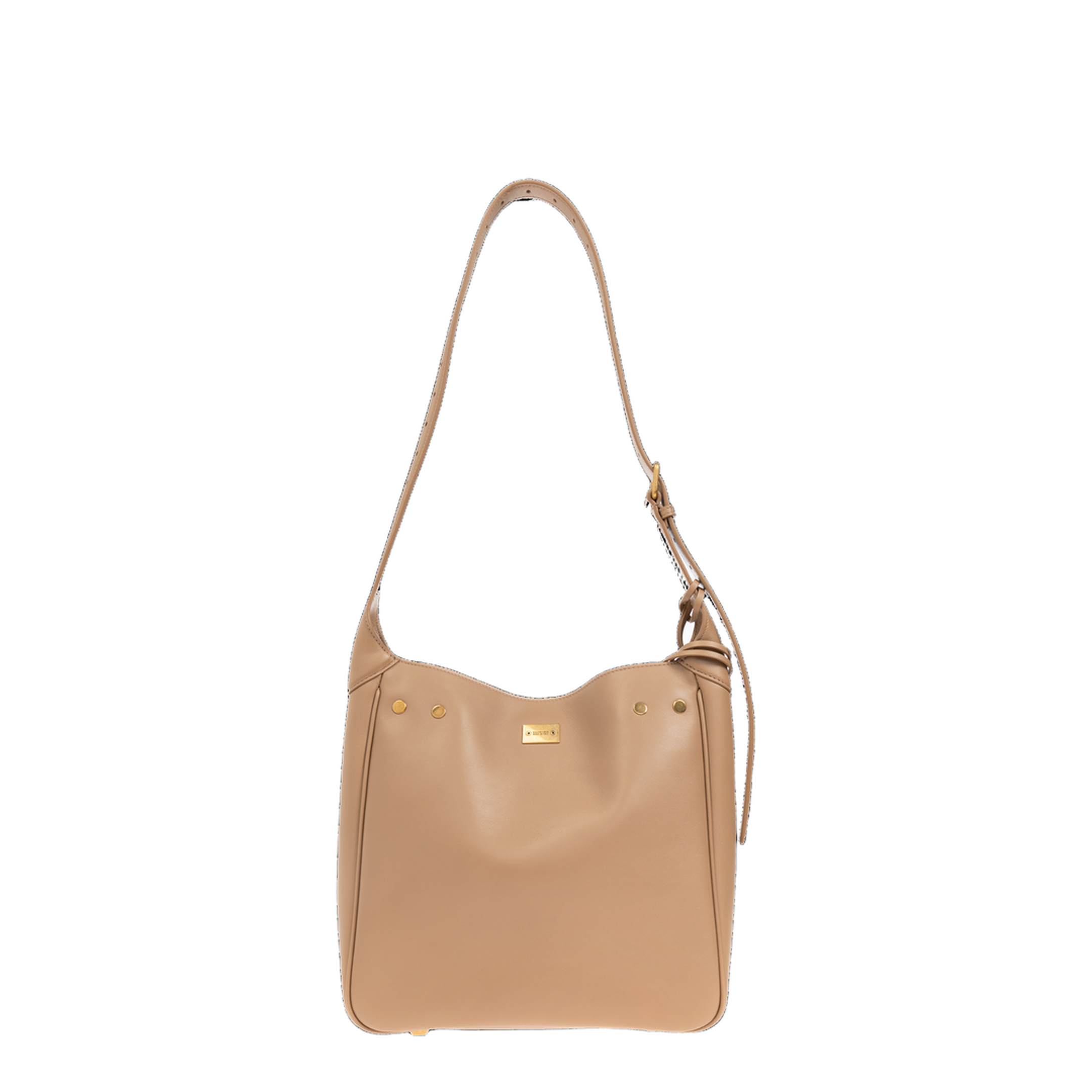 Bel Air Small Calfskin Hobo Bag - Latte - Image 3