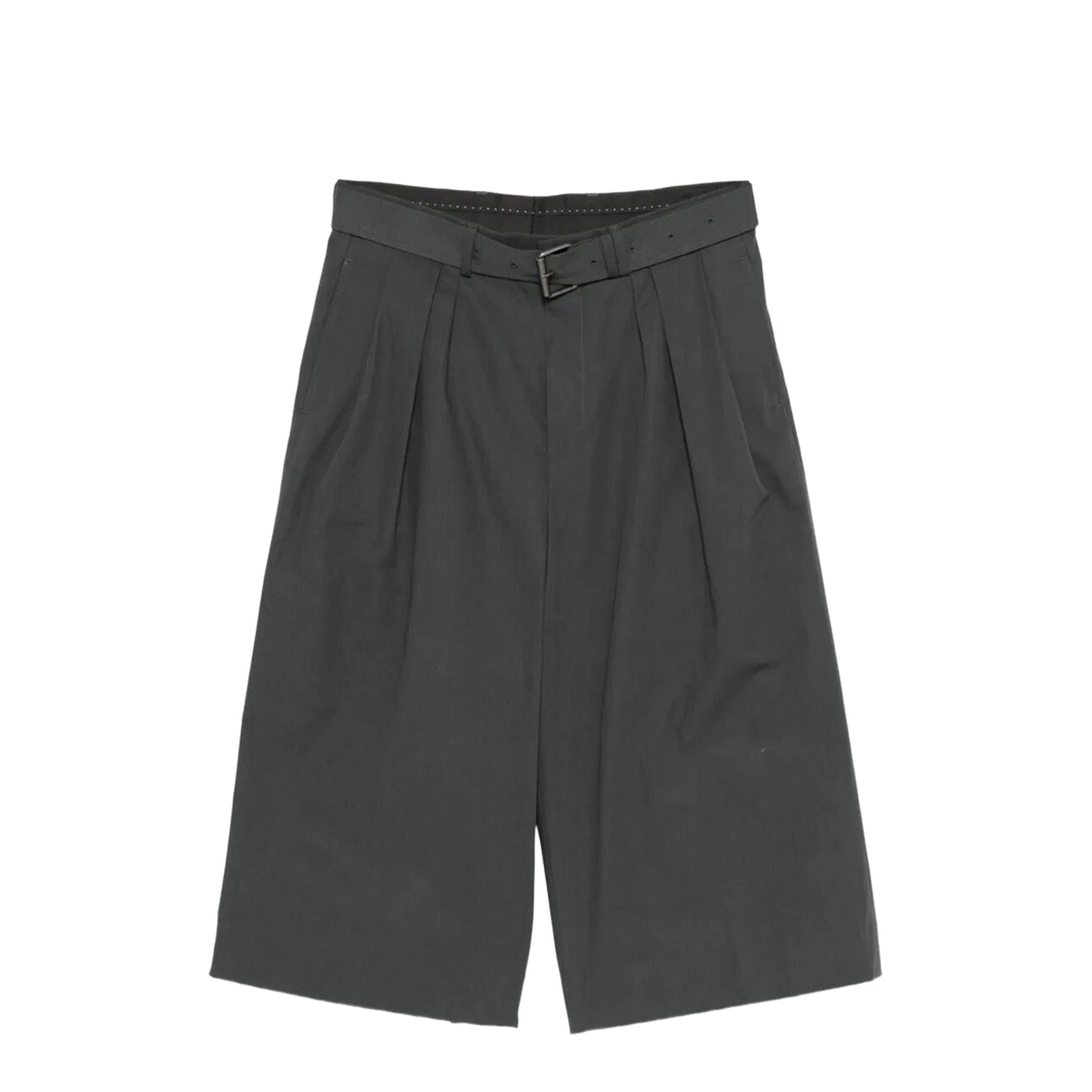 Preaches Belted Cotton Poplin Bermudas - Image 1