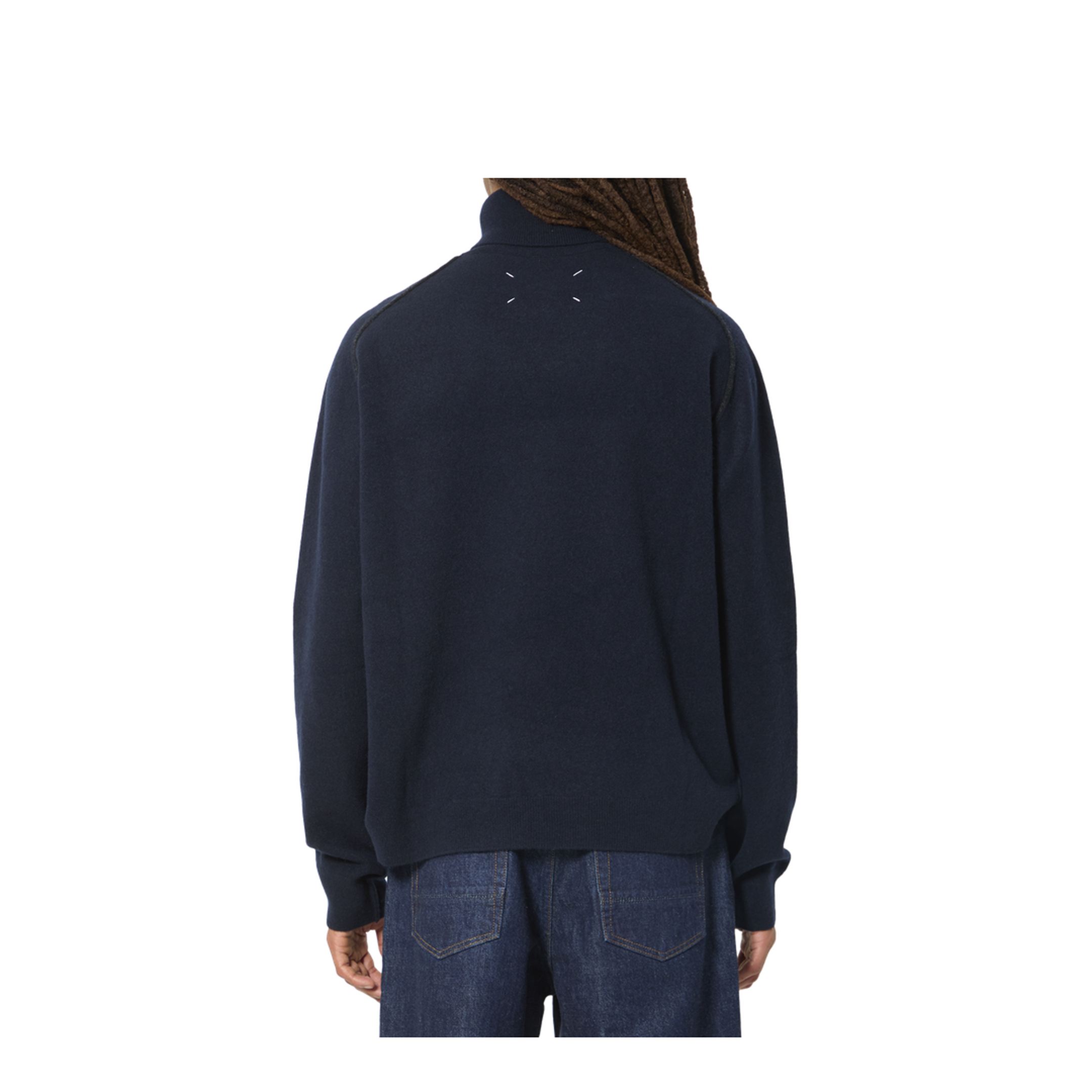 Virgin Wool Turtleneck Sweater - Image 4
