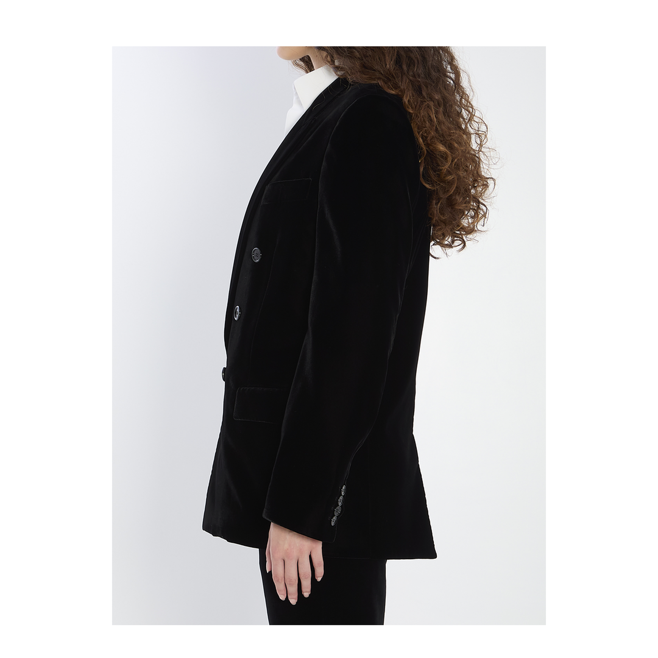 CASSANDRE Jacket in Velvet - Image 3