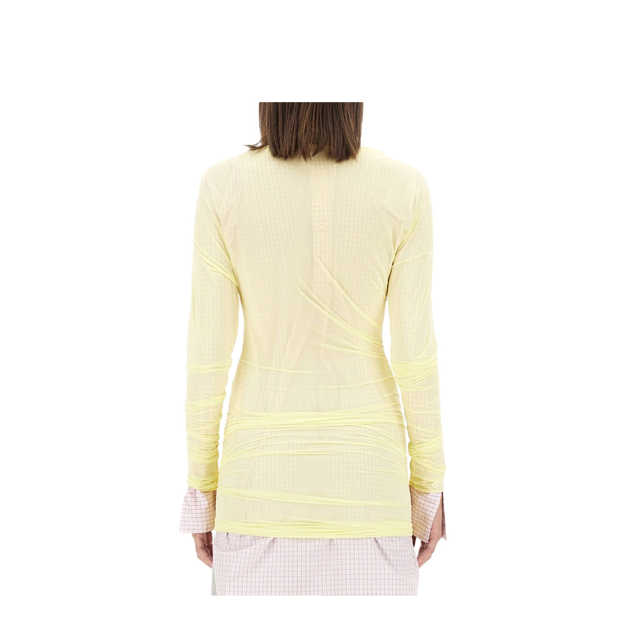 Tulle Tops In Yellow - Image 3