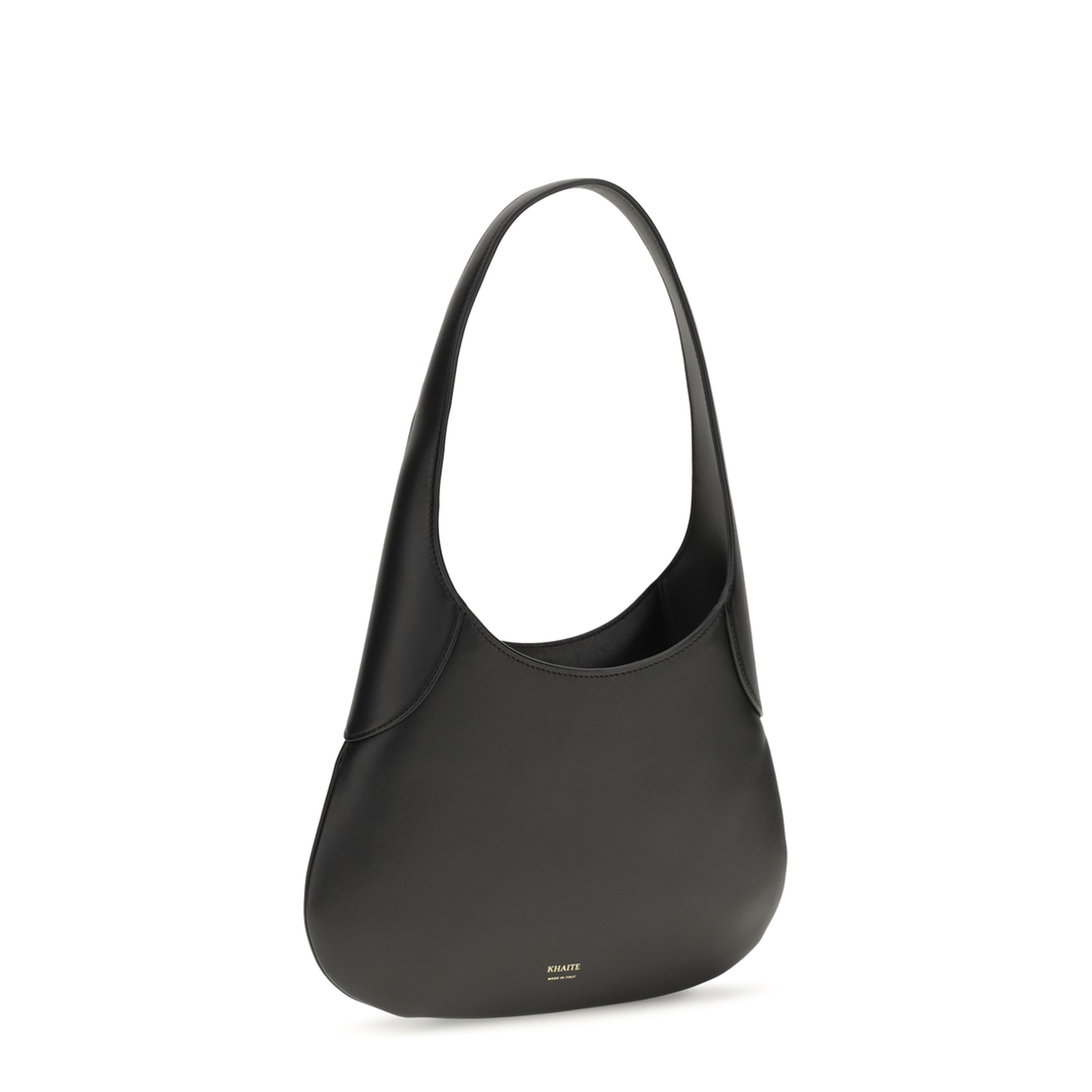 Joan Small Calfskin Hobo - Black - Image 2