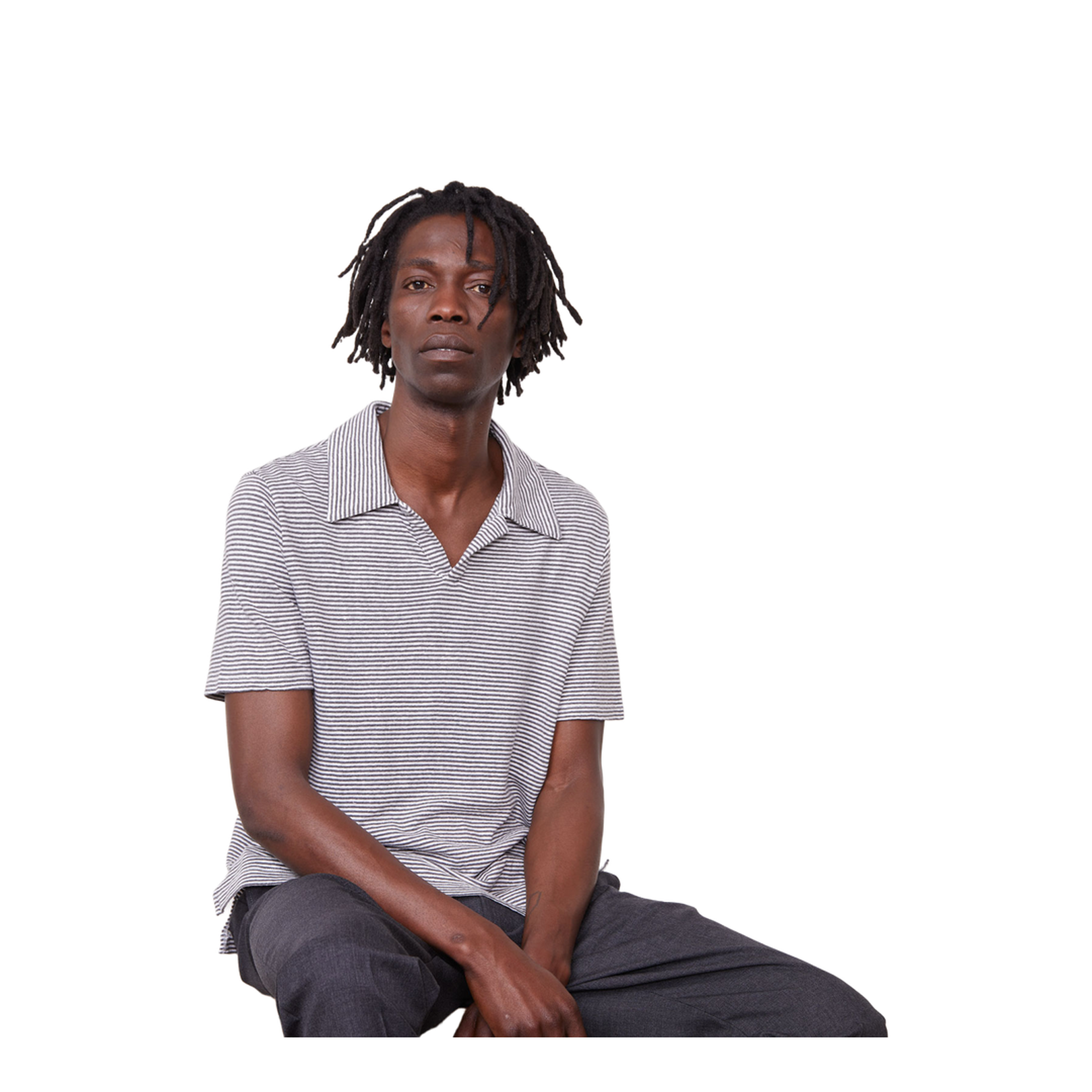 T-shirts and Polos Grey - Image 4