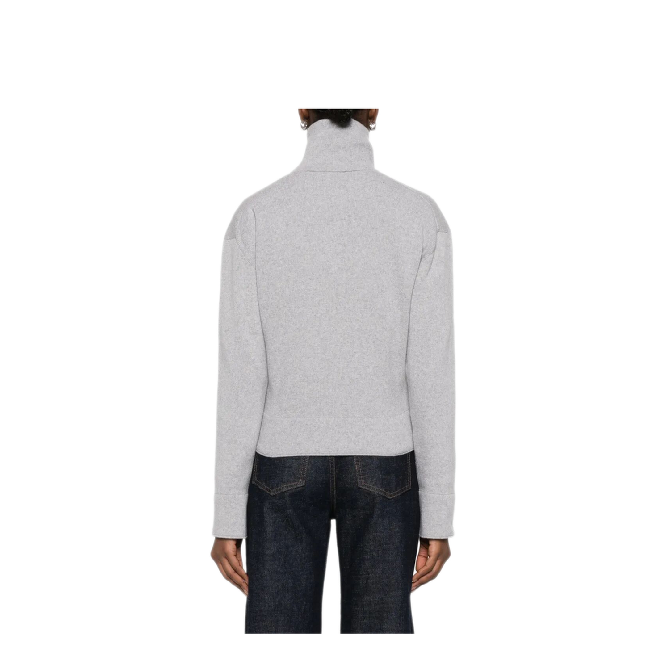 Half-Zip Milano Wool Blend Jumper - Image 3