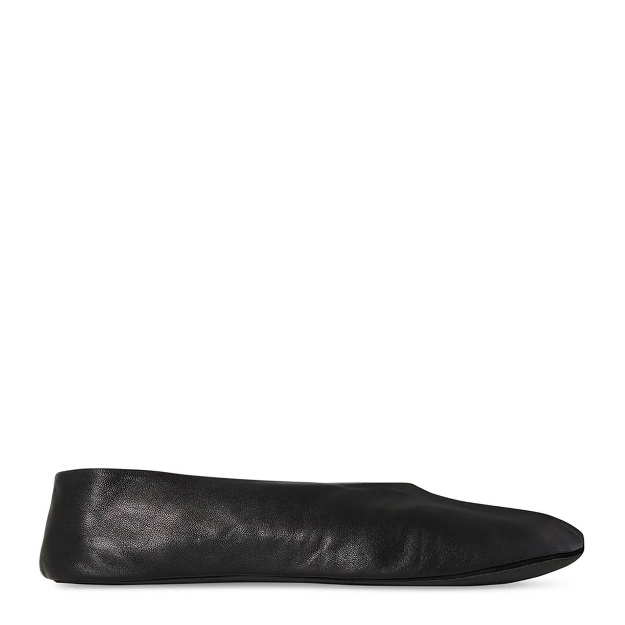Black Pointed Toe Slip-On Design - Image 1