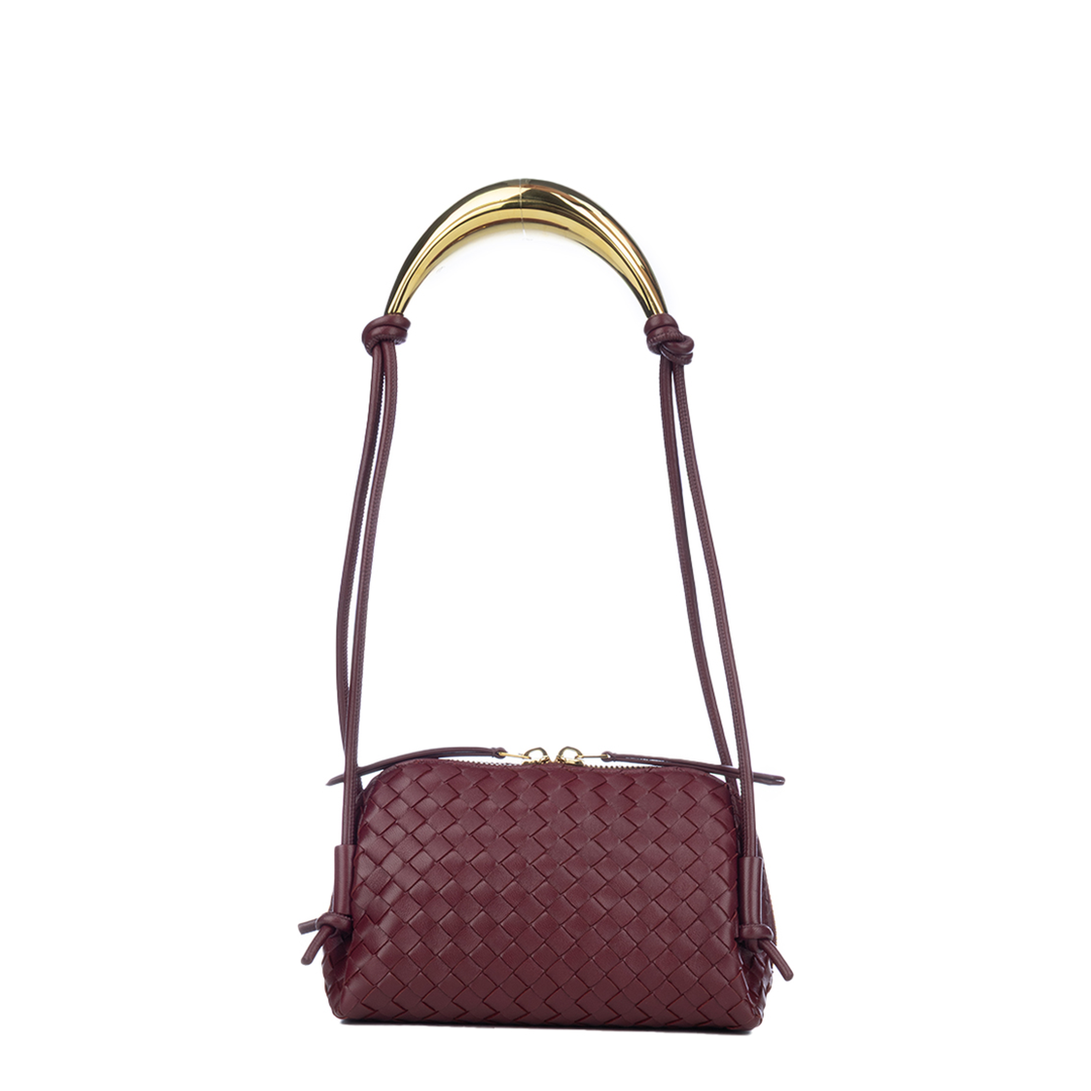 Sardine Leather Handbags - Burgundy - Image 1