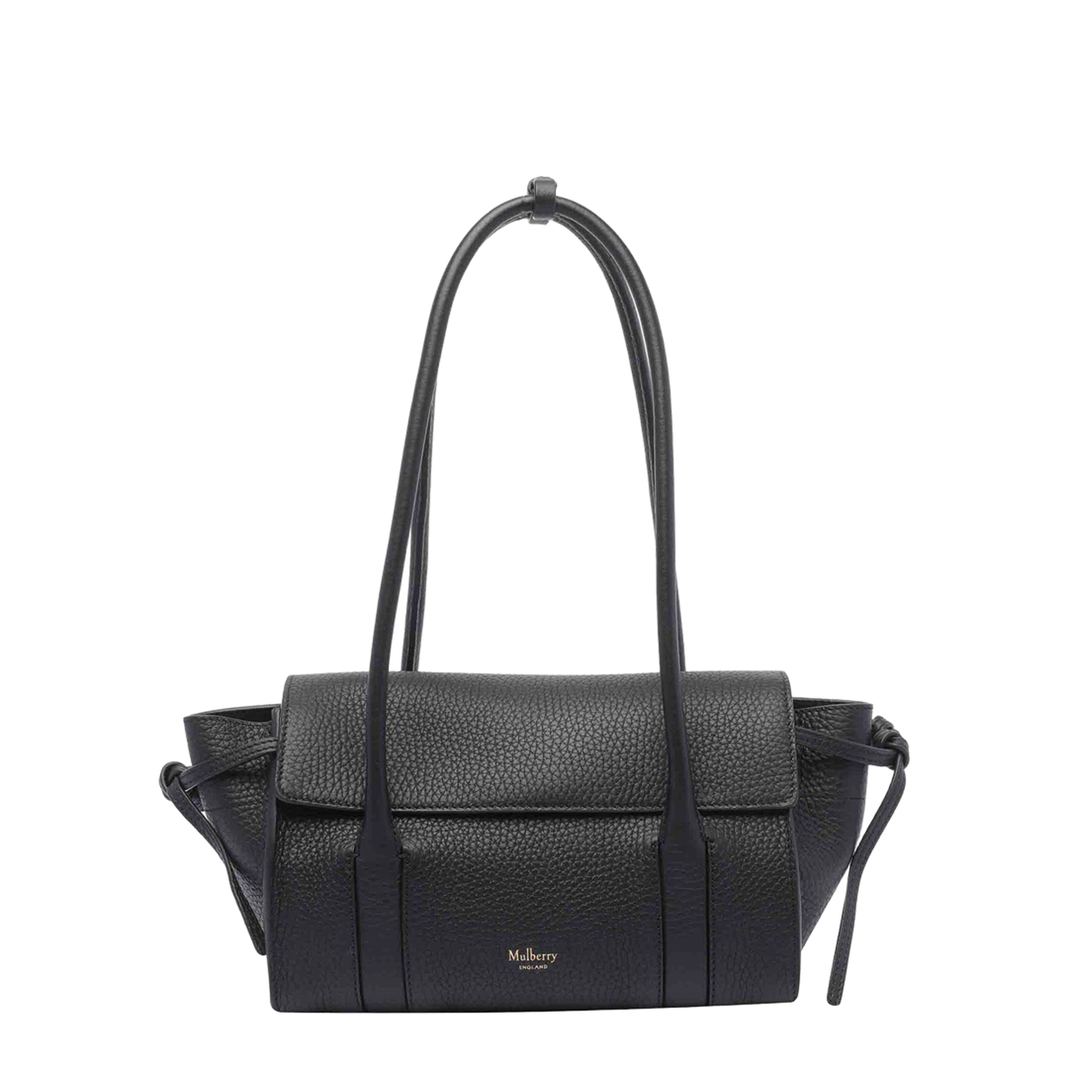 Bayswater Mini Calf Leather Shoulder Bag - Black - Image 5