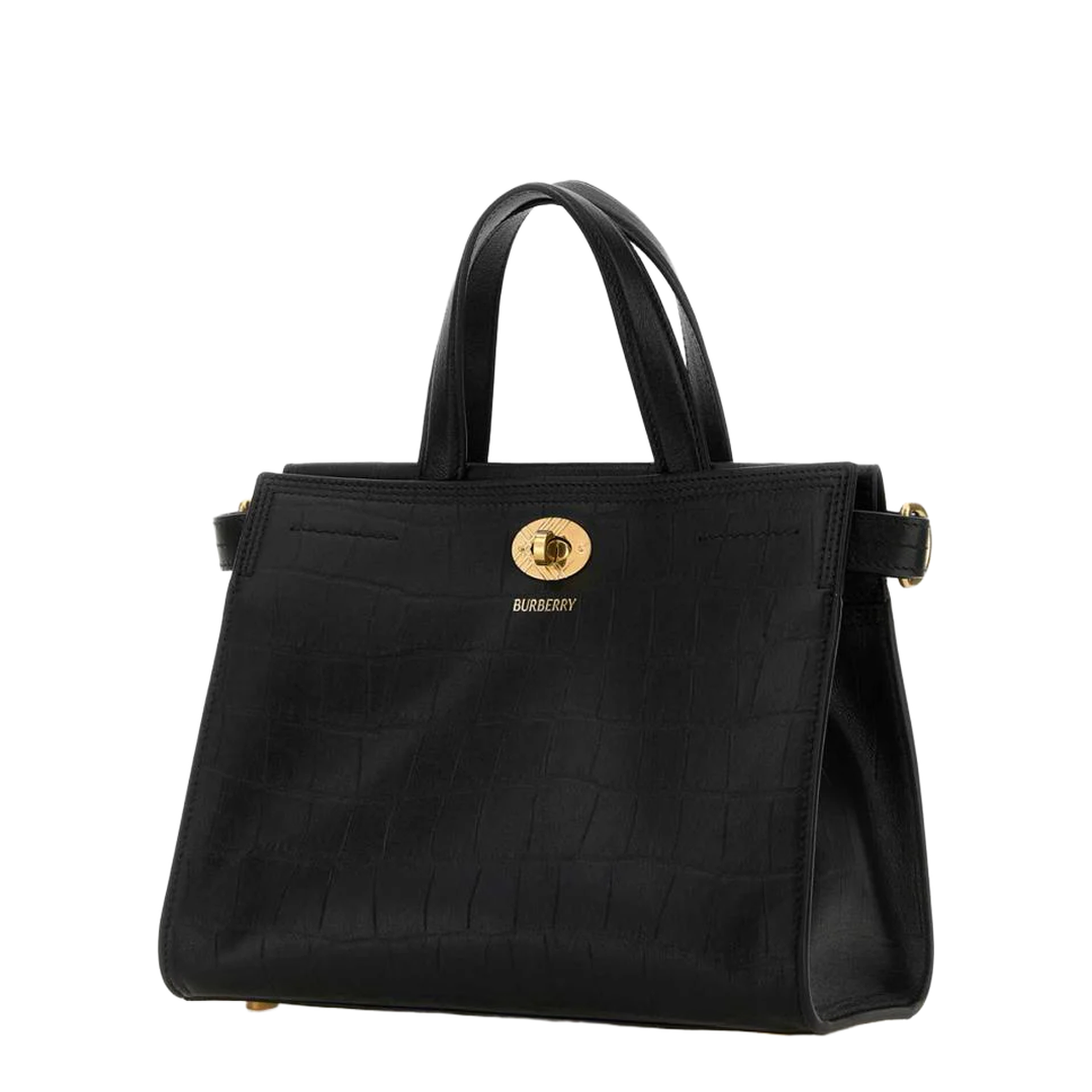 Cotswolds Mini Leather Handbag - Black - Image 2