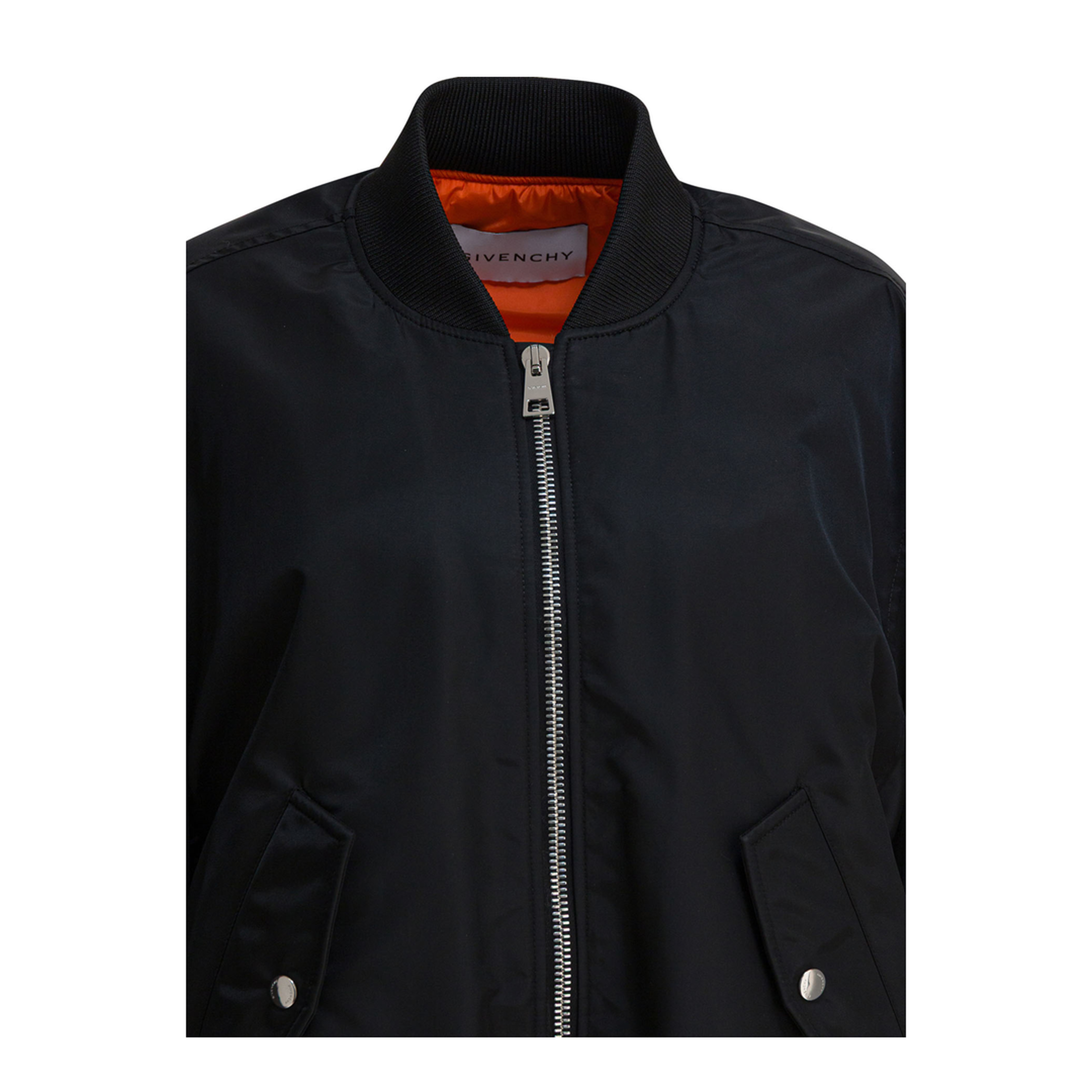 Nylon Bomber Jacket - Image 3