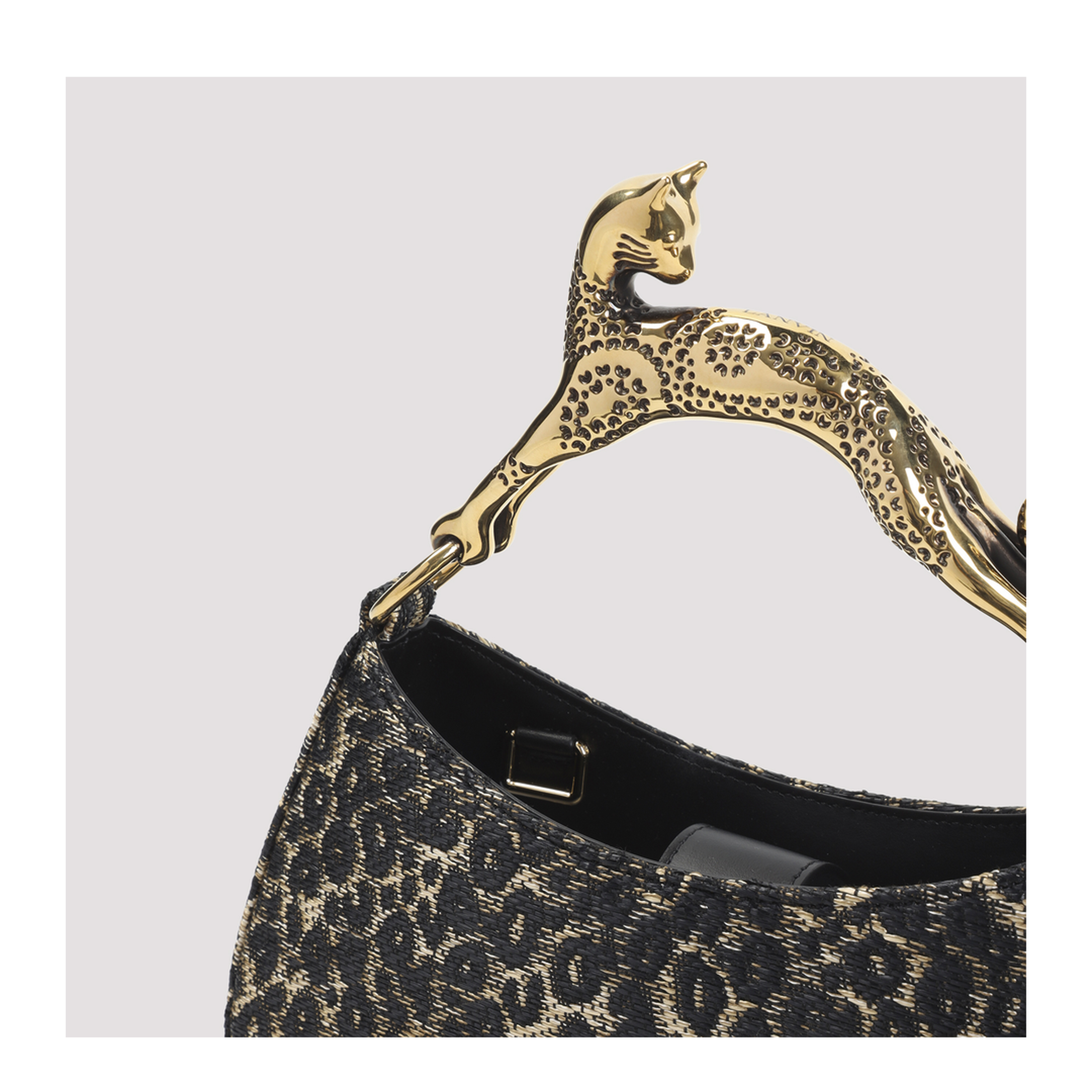 Cat Handle Handbag - Image 5
